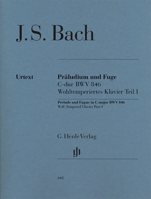 Cover: 9790201806426 | Bach, Johann Sebastian - Präludium und Fuge C-dur BWV 846...