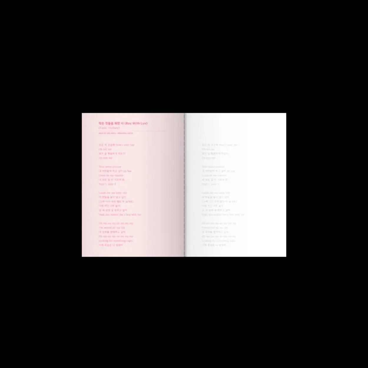 Bild: 9791190996426 | BTS Lyrics Inside Vol. 1 | CAKE Corporation | Taschenbuch | 180 S.