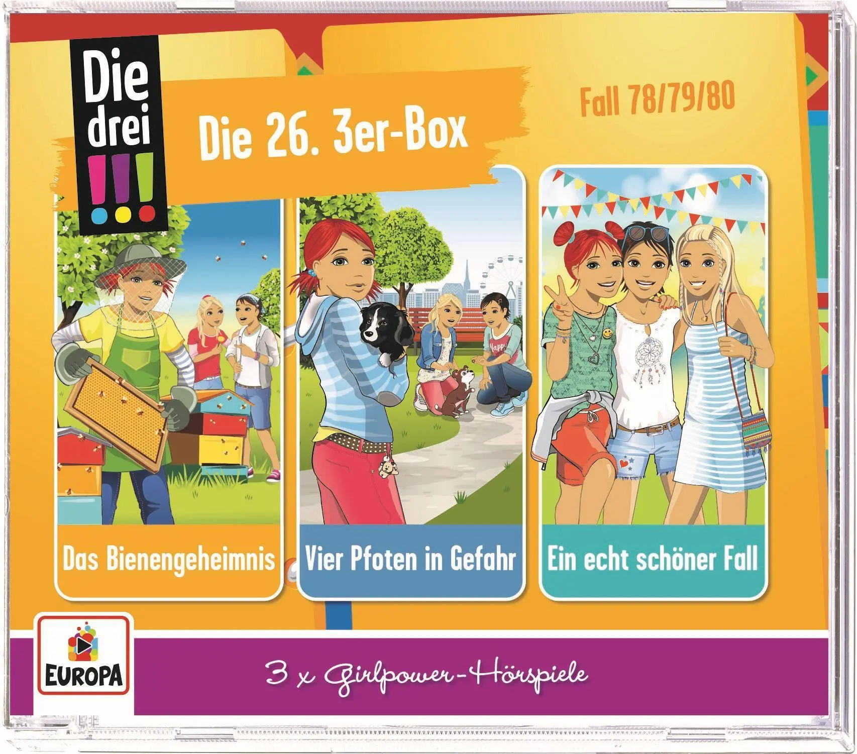Cover: 196588846526 | Die drei !!! 3er Box - Folgen 78-80 (3 Audio-CDs) | Die drei !!! | CD