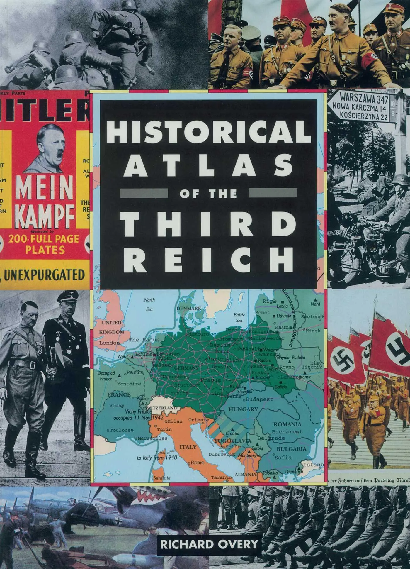 Cover: 9781510756526 | Historical Atlas of the Third Reich | Richard Overy | Taschenbuch