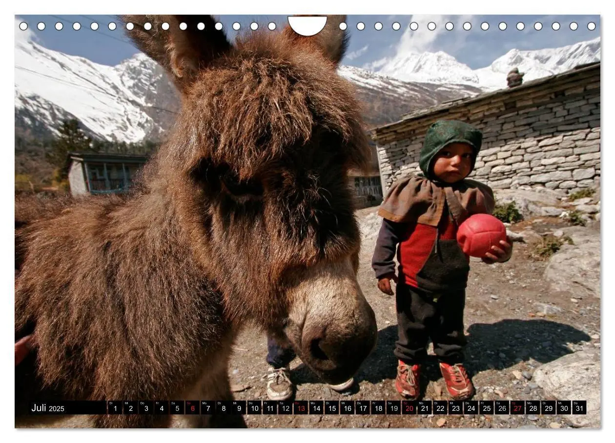 Bild: 9783435626526 | Nepal - Jomsom Trek (Wandkalender 2025 DIN A4 quer), CALVENDO...