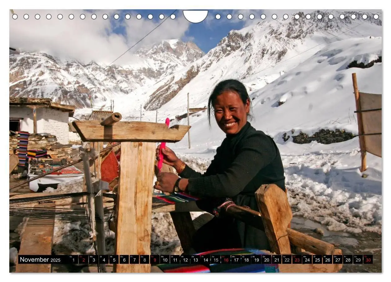 Bild: 9783435626526 | Nepal - Jomsom Trek (Wandkalender 2025 DIN A4 quer), CALVENDO...