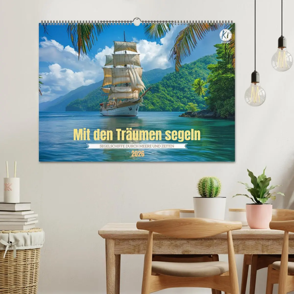 Bild: 9783457406526 | Mit den Träumen segeln (Wandkalender 2026 DIN A2 quer), CALVENDO...
