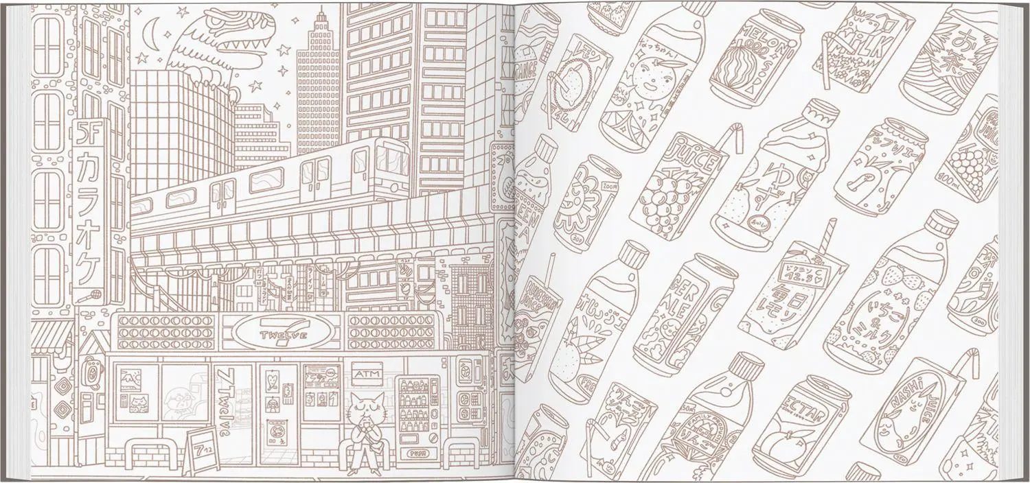 Bild: 9783616036526 | Ein Jahr in Japan | Eine Ausmal-Reise | Taschenbuch | 96 S. | Deutsch