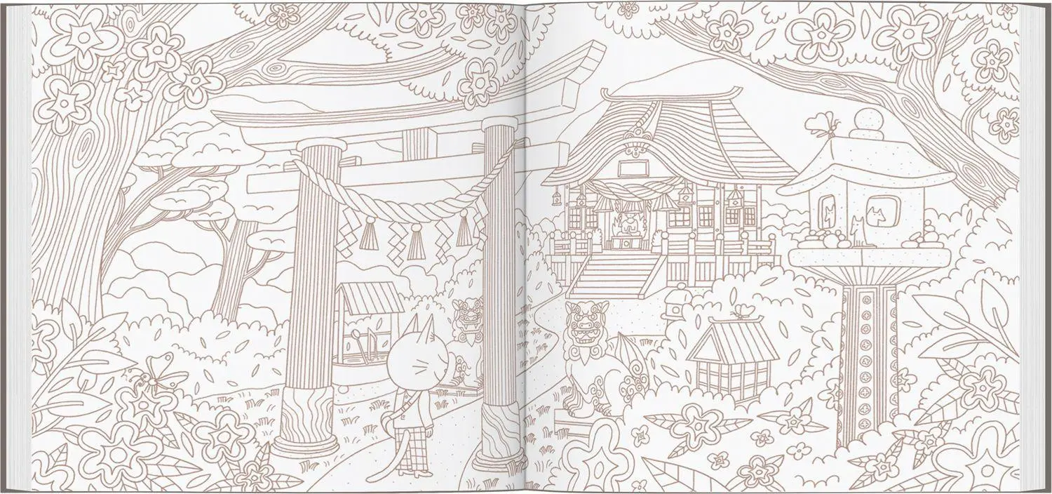 Bild: 9783616036526 | Ein Jahr in Japan | Eine Ausmal-Reise | Taschenbuch | 96 S. | Deutsch