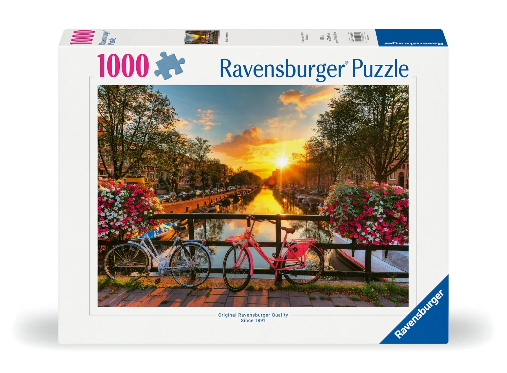 Cover: 4005555006626 | Erwachsenenpuzzle 1000 Teile - Fahrräder in Amsterdam | Spiel | 2024