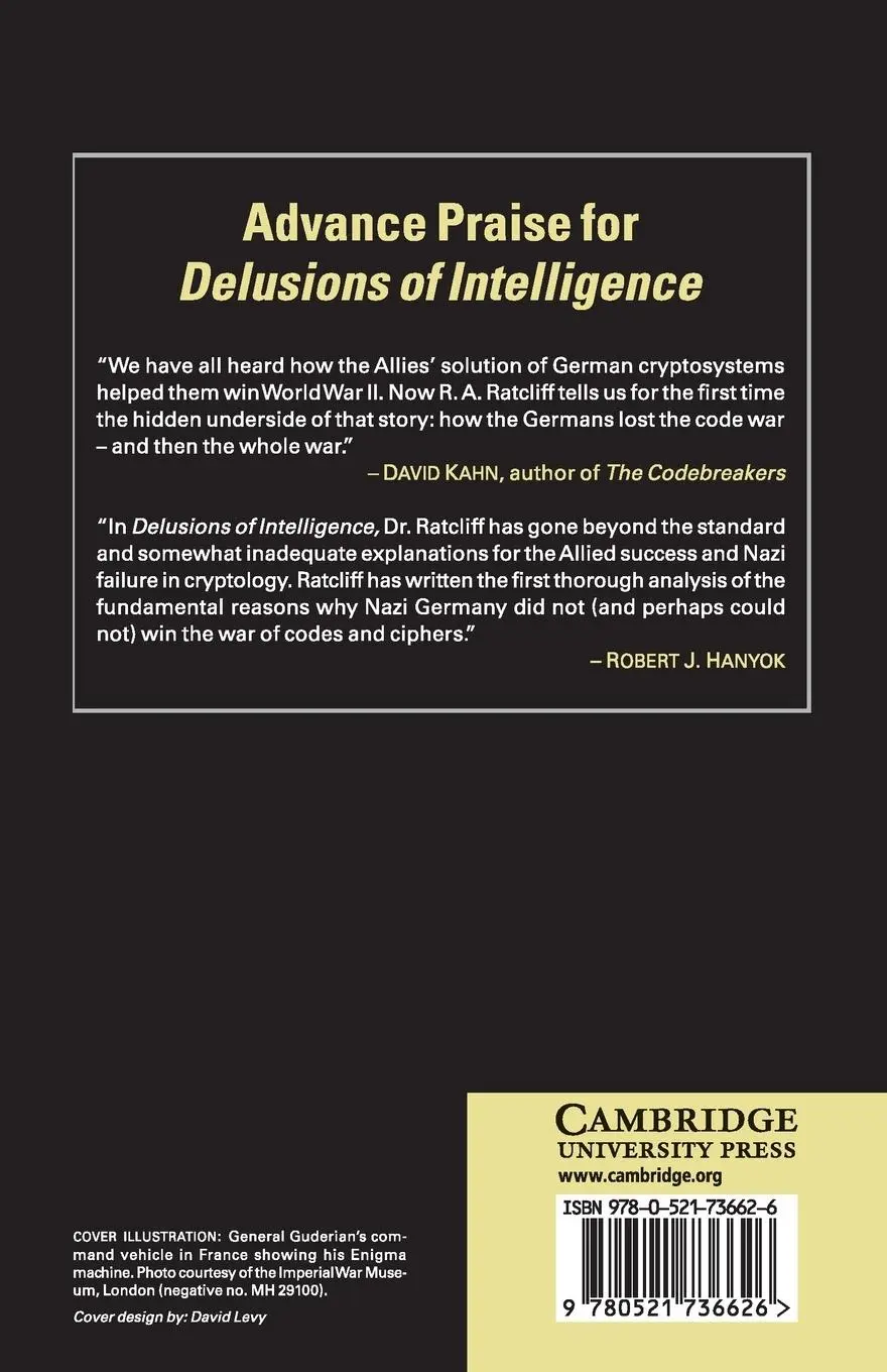 Rückseite: 9780521736626 | Delusions of Intelligence | R. A. Ratcliff | Taschenbuch | Englisch