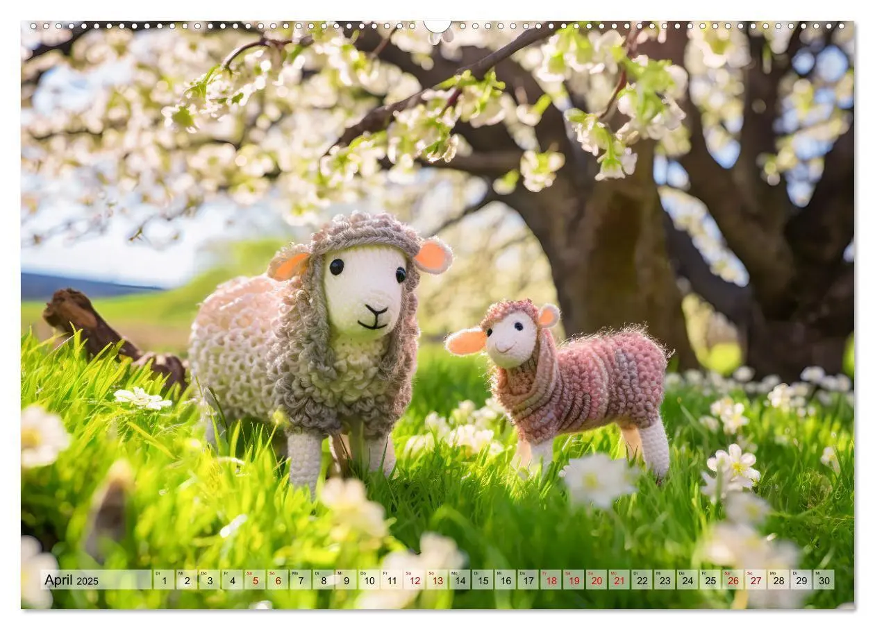 Bild: 9783383836626 | Häkelliebe - Fantasie in Maschen einfangen (Wandkalender 2025 DIN...