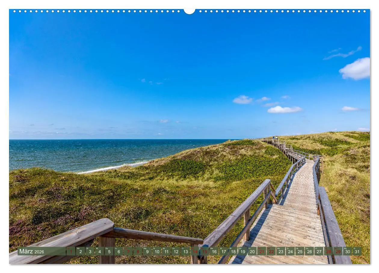 Bild: 9783457566626 | Verzaubert von Sylt (Wandkalender 2026 DIN A2 quer), CALVENDO...