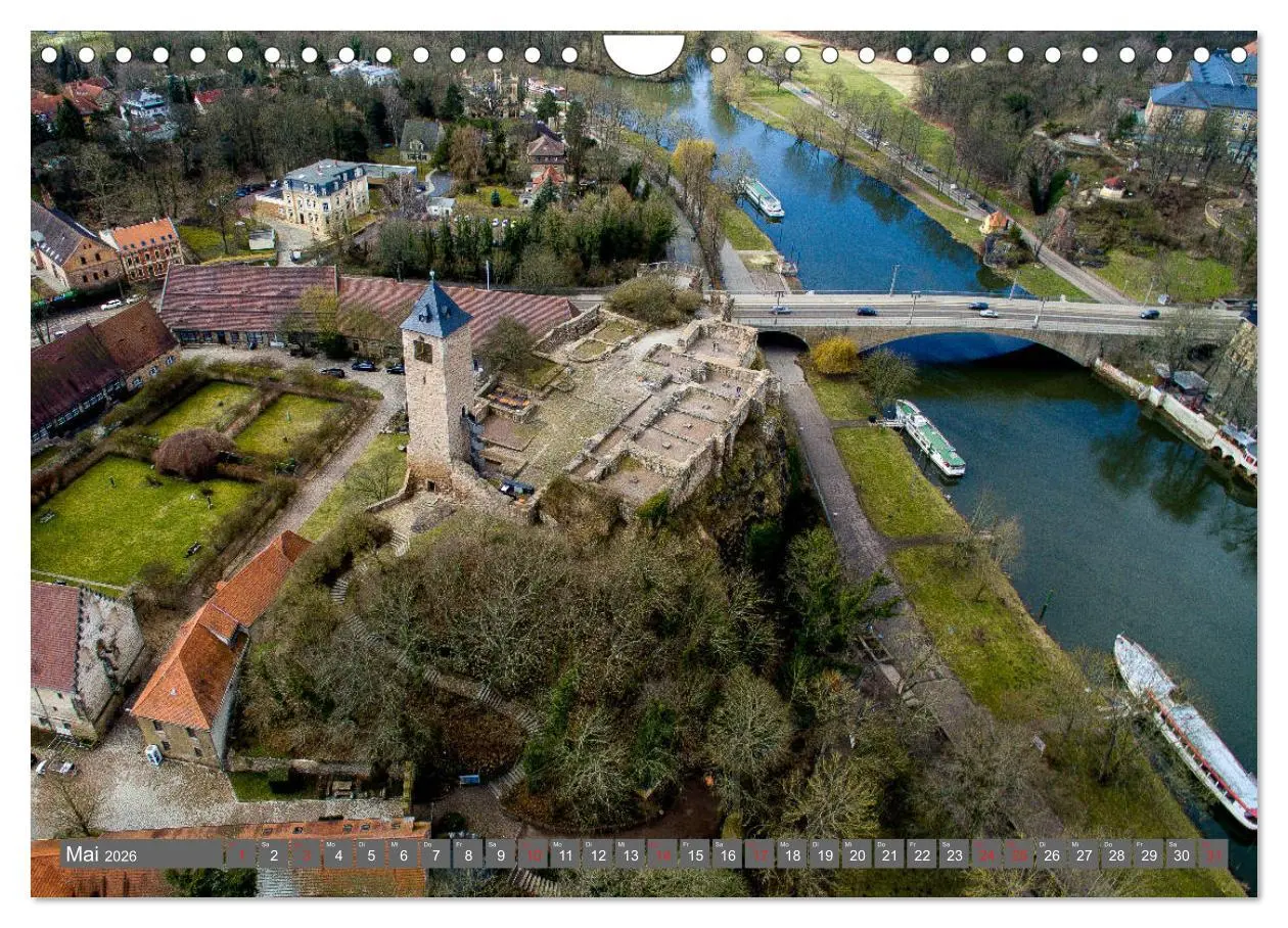 Bild: 9783457706626 | Blickpunkte Halle (Saale) (Wandkalender 2026 DIN A4 quer), CALVENDO...