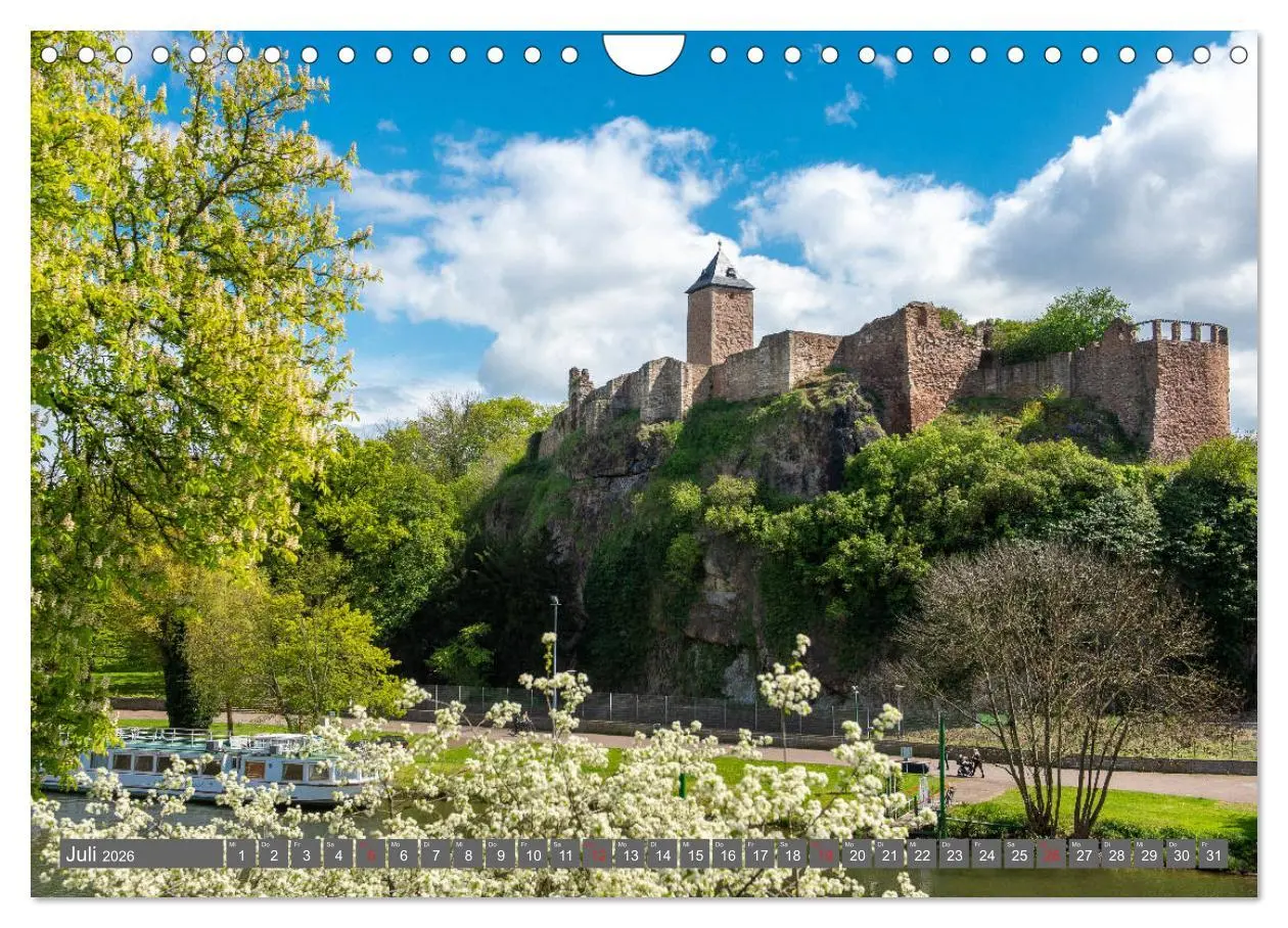 Bild: 9783457706626 | Blickpunkte Halle (Saale) (Wandkalender 2026 DIN A4 quer), CALVENDO...