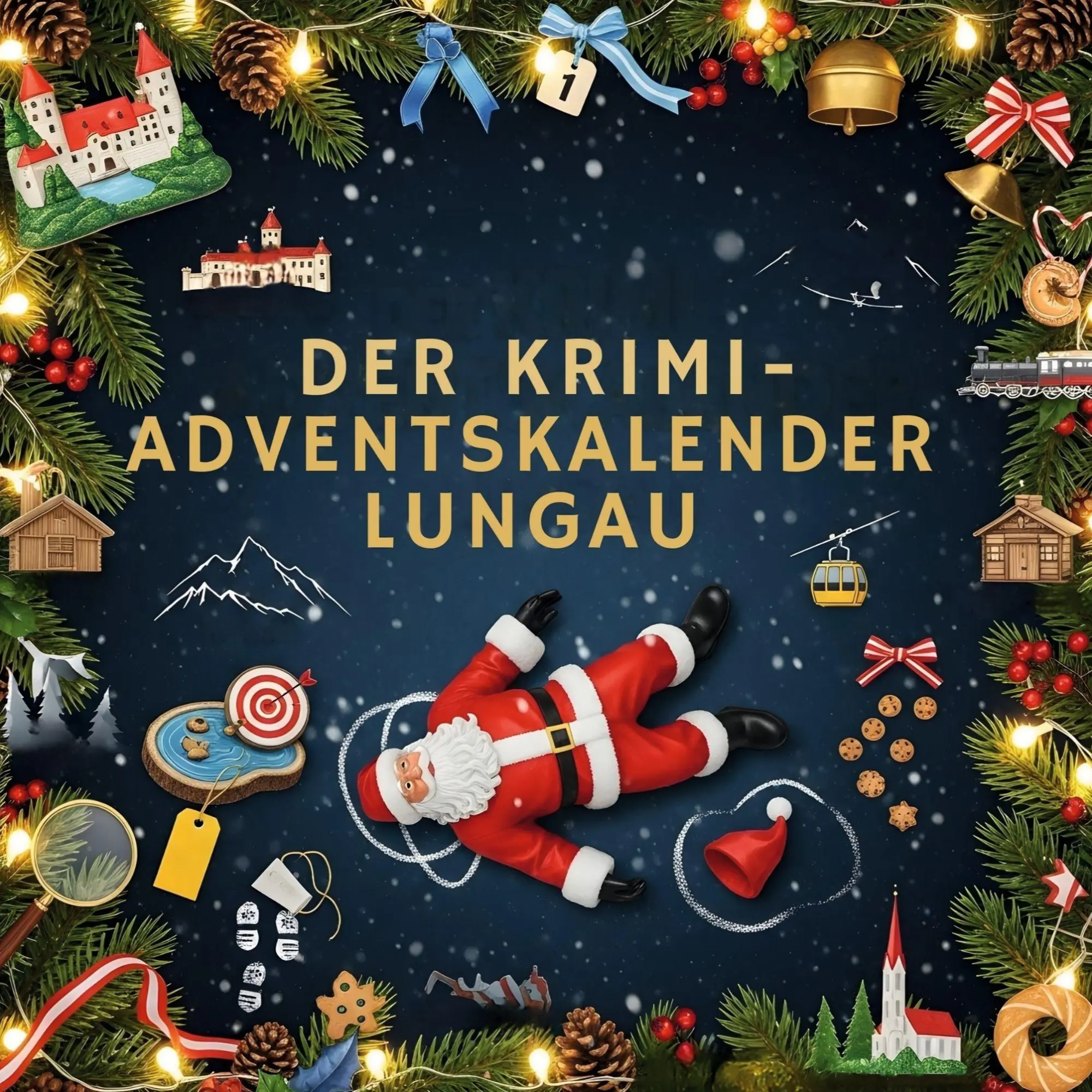 Cover: 9783695306626 | Der Krimi-Adventskalender Lungau | Mordsverdächtig in 24 Akten | Buch