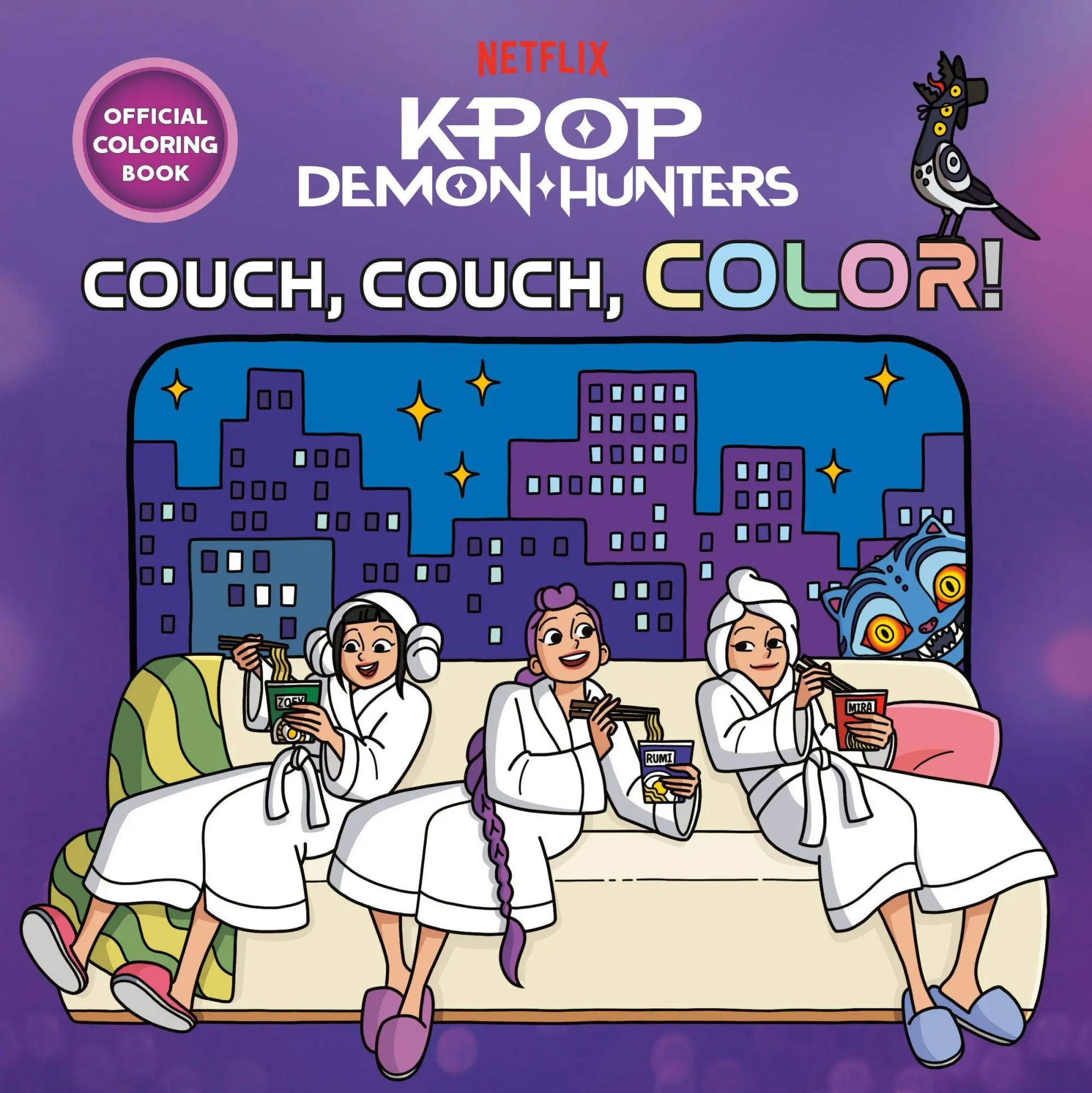 Cover: 9798217236626 | KPop Demon Hunters: Couch, Couch, Color! Official Coloring Book | Buch