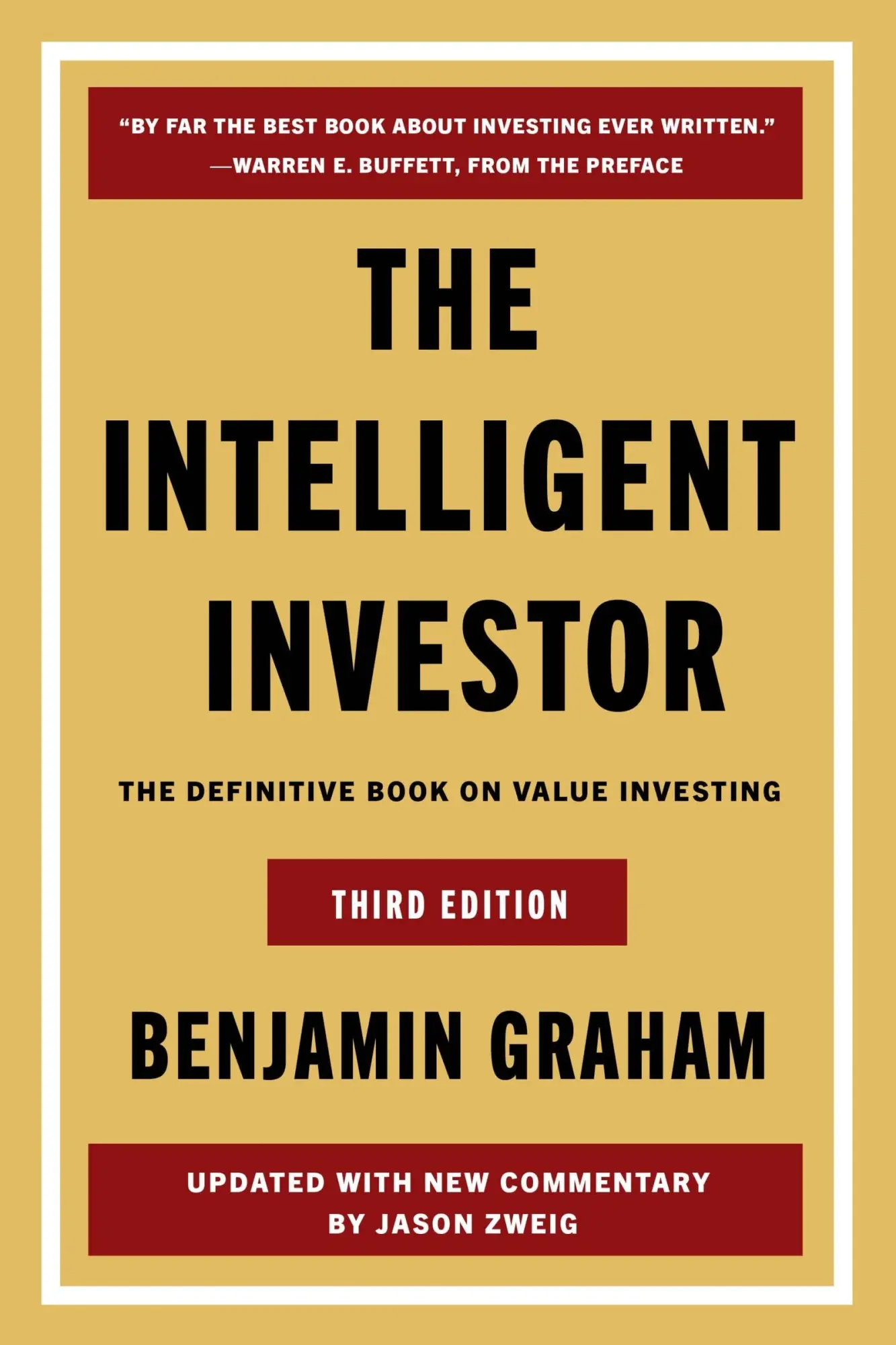 Cover: 9780063356726 | The Intelligent Investor | The Definitive Book on Value Investing