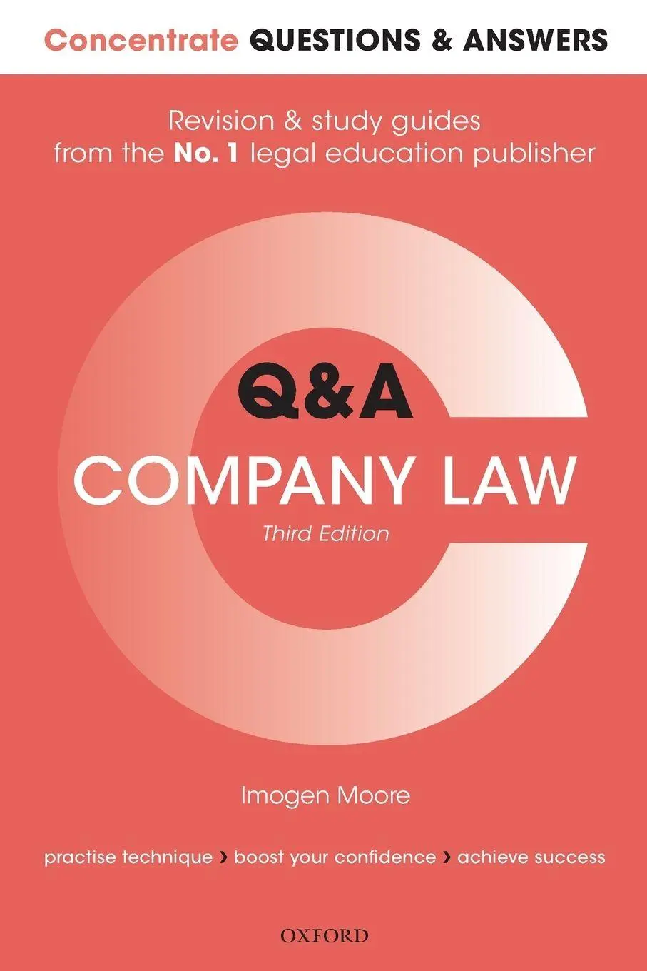 Cover: 9780198856726 | CONC Q&amp;A COMPANY LAW 3E CONCQA P | Moore | Taschenbuch | Englisch