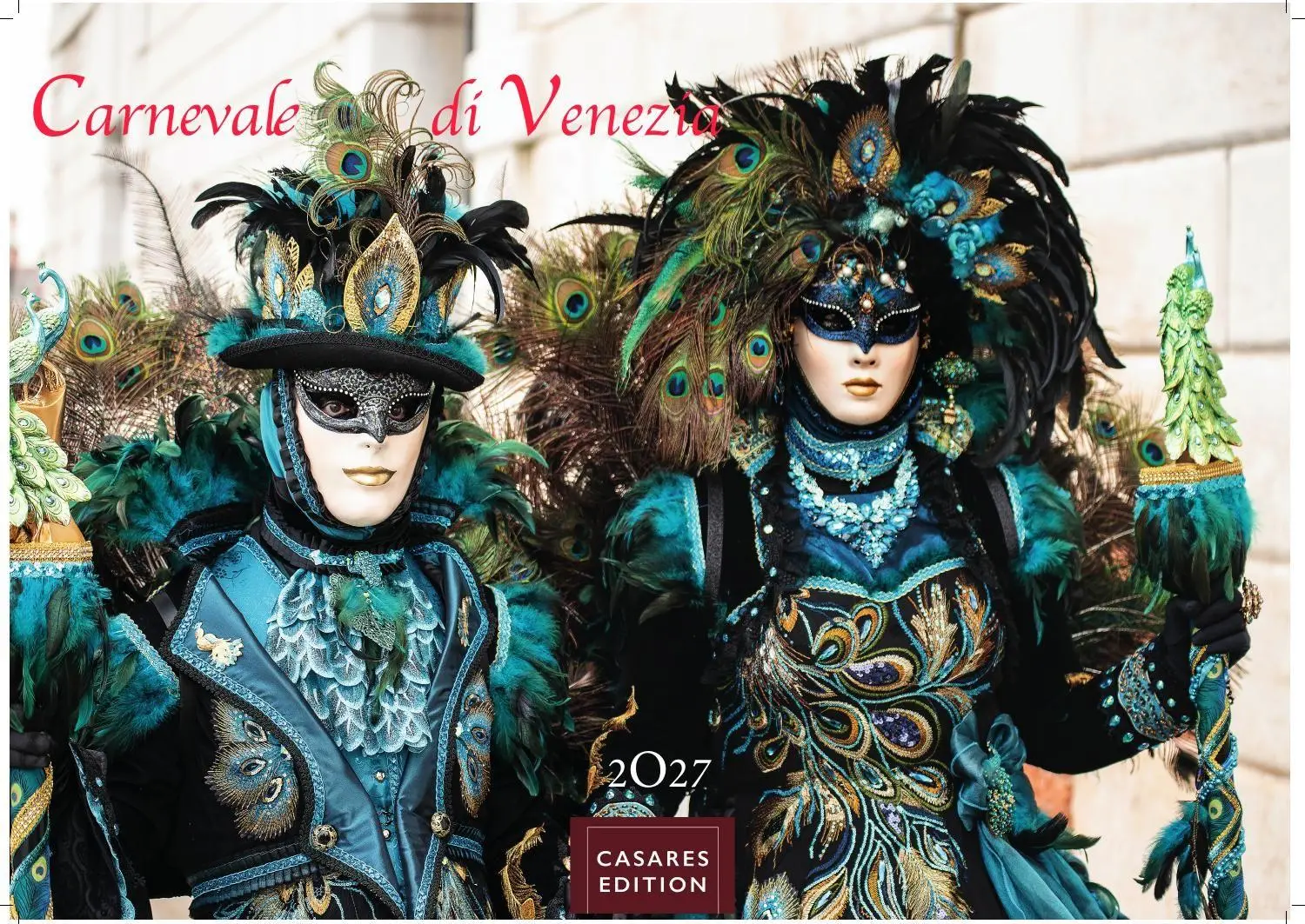 Cover: 9781835246726 | Venedig Karneval Kalender 2027 - Wandkalender Fotokalender Italien...