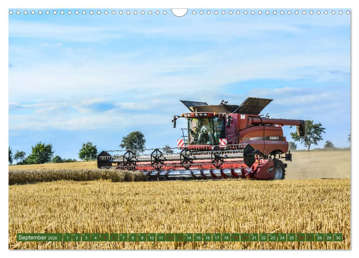 Bild: 9783457796726 | Landwirtschaft - Giganten im Kornfeld (Wandkalender 2026 DIN A3...
