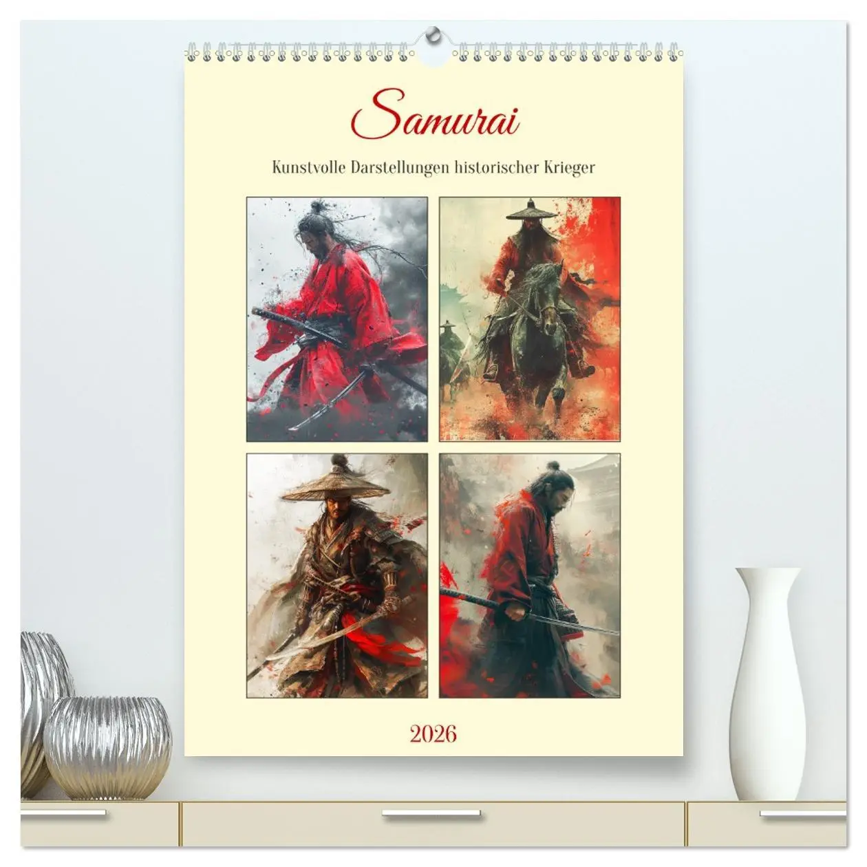 Cover: 9783516266726 | Samurai. Kunstvolle Darstellungen historischer Krieger...