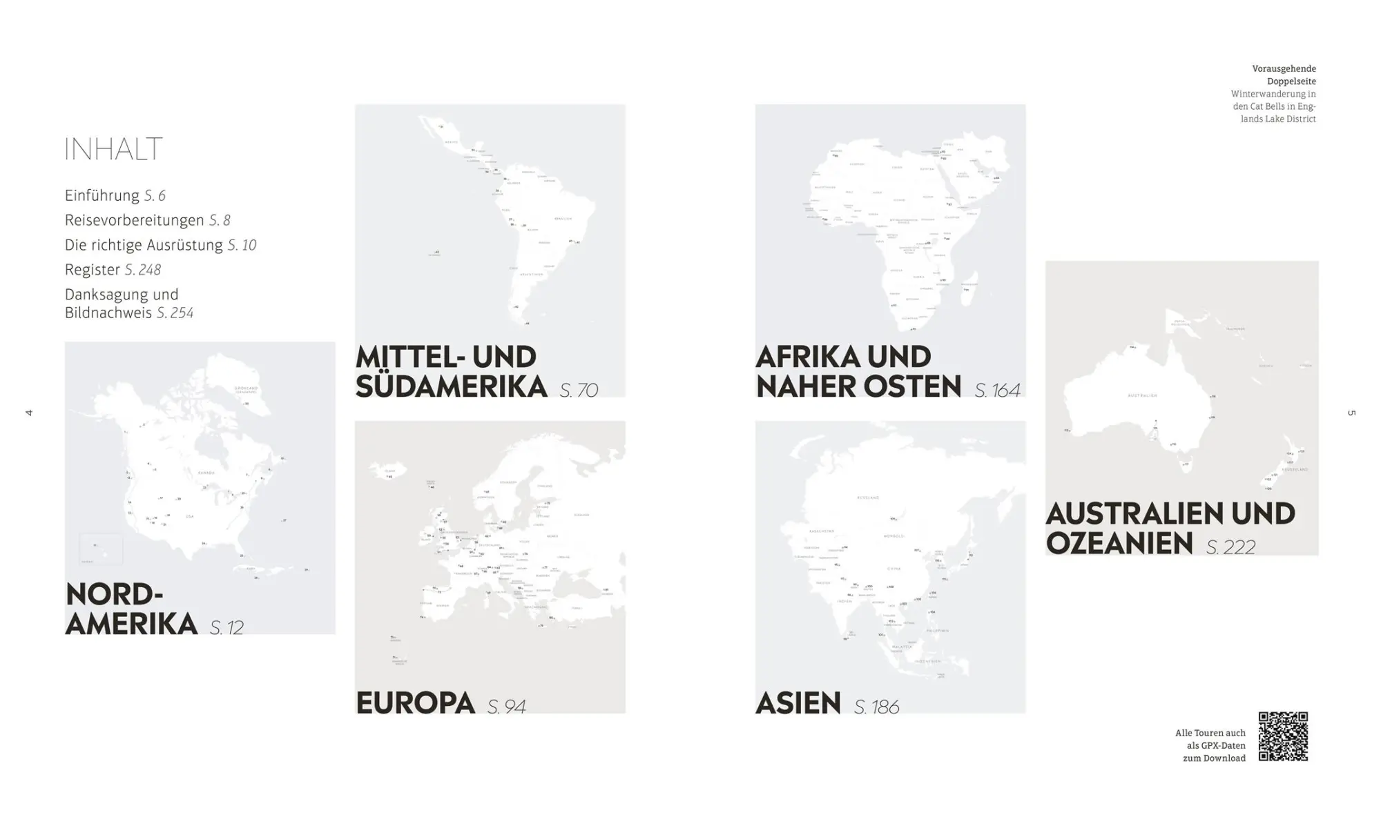 Bild: 9783734206726 | Die 125 schönsten Wanderungen auf allen Kontinenten | Reise | Buch