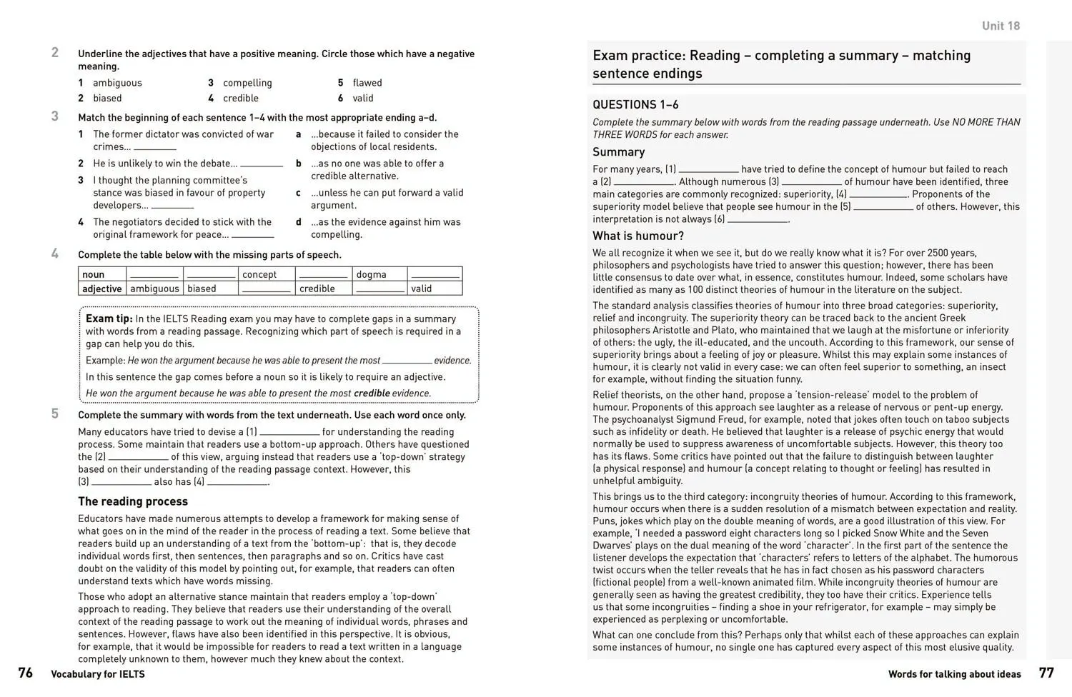 Bild: 9780007456826 | Ielts Vocabulary Ielts 5-6+ (B1+) | With Answers and Audio | Williams
