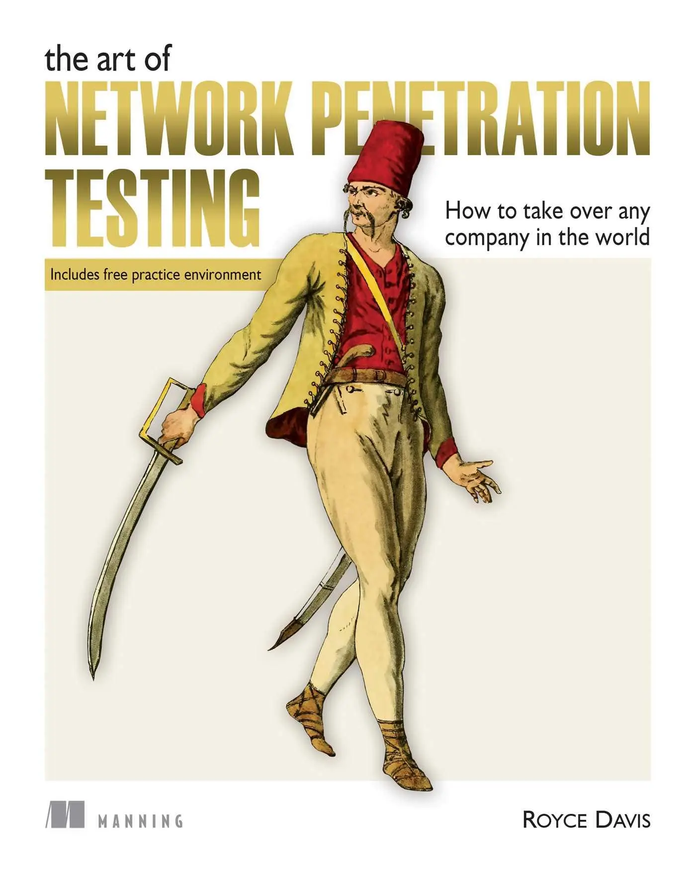 Cover: 9781617296826 | The Art of Network Penetration Testing | Free Practice Environment