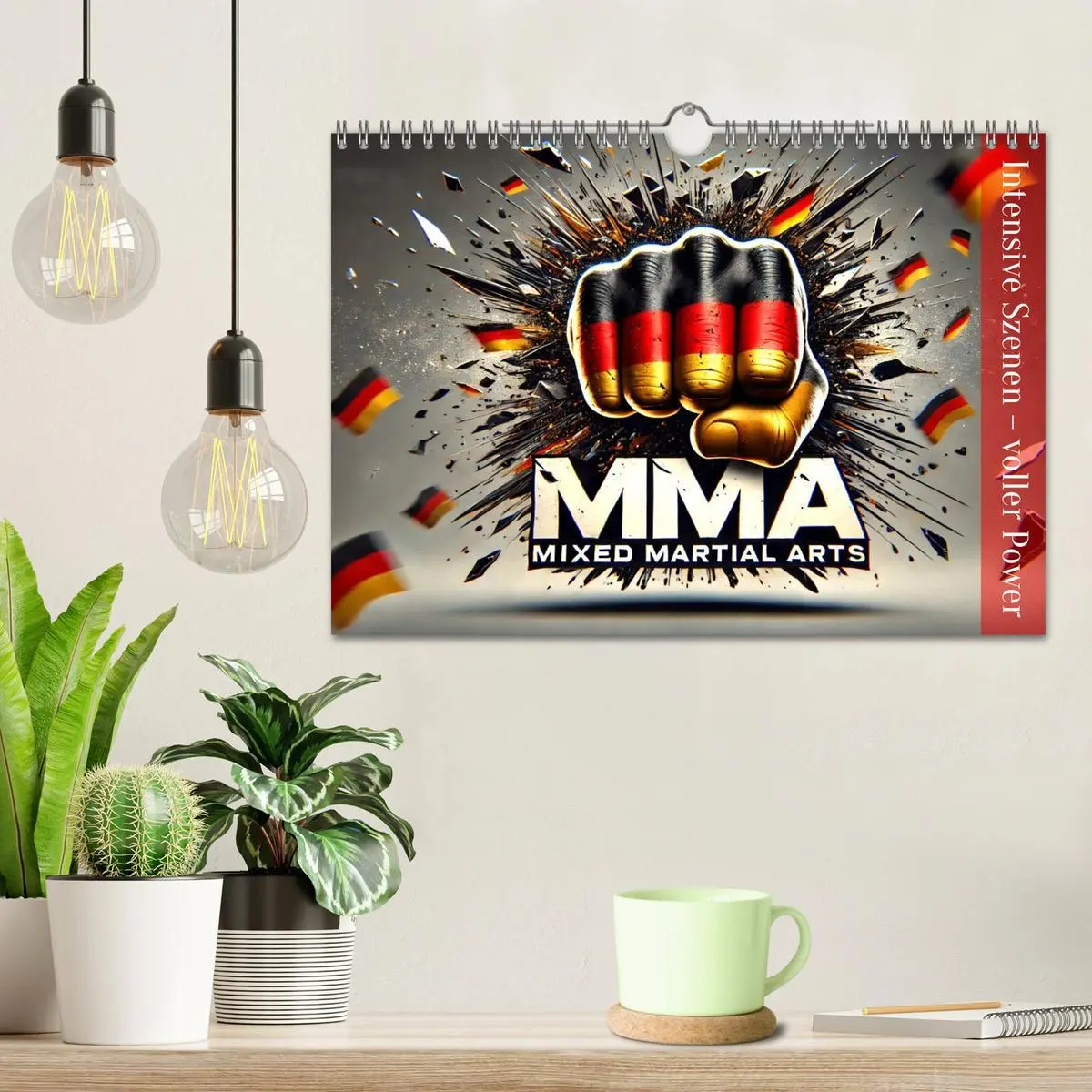 Bild: 9783457306826 | MMA Germany - Mixed Martial Arts Power (Wandkalender 2026 DIN A4...