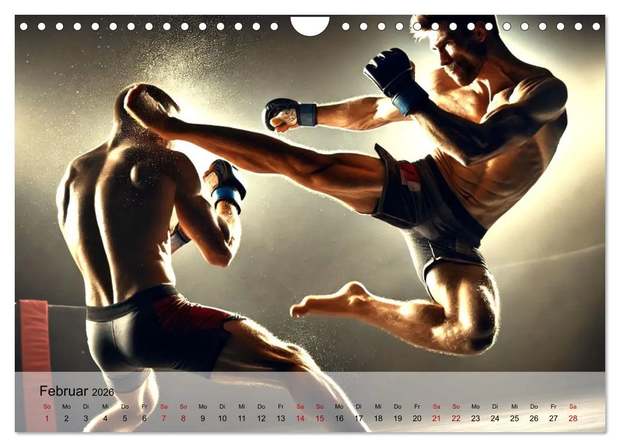 Bild: 9783457306826 | MMA Germany - Mixed Martial Arts Power (Wandkalender 2026 DIN A4...
