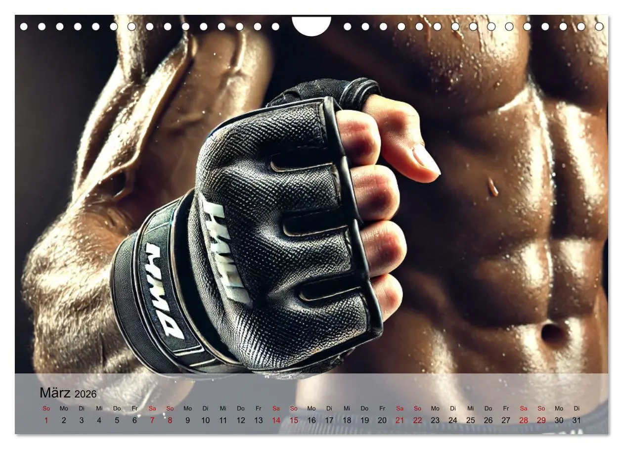 Bild: 9783457306826 | MMA Germany - Mixed Martial Arts Power (Wandkalender 2026 DIN A4...