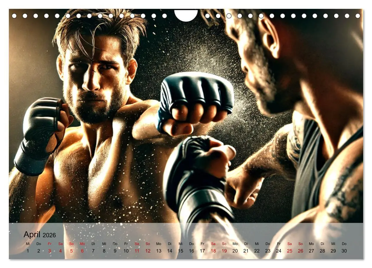 Bild: 9783457306826 | MMA Germany - Mixed Martial Arts Power (Wandkalender 2026 DIN A4...