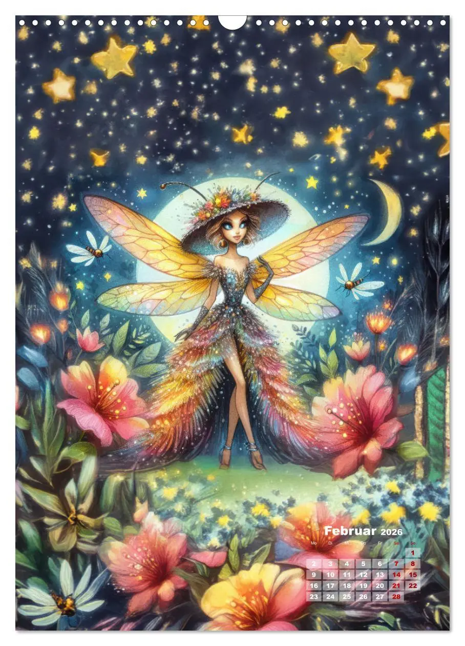 Bild: 9783516256826 | Kleine Feen so zart und fein (Wandkalender 2026 DIN A3 hoch),...