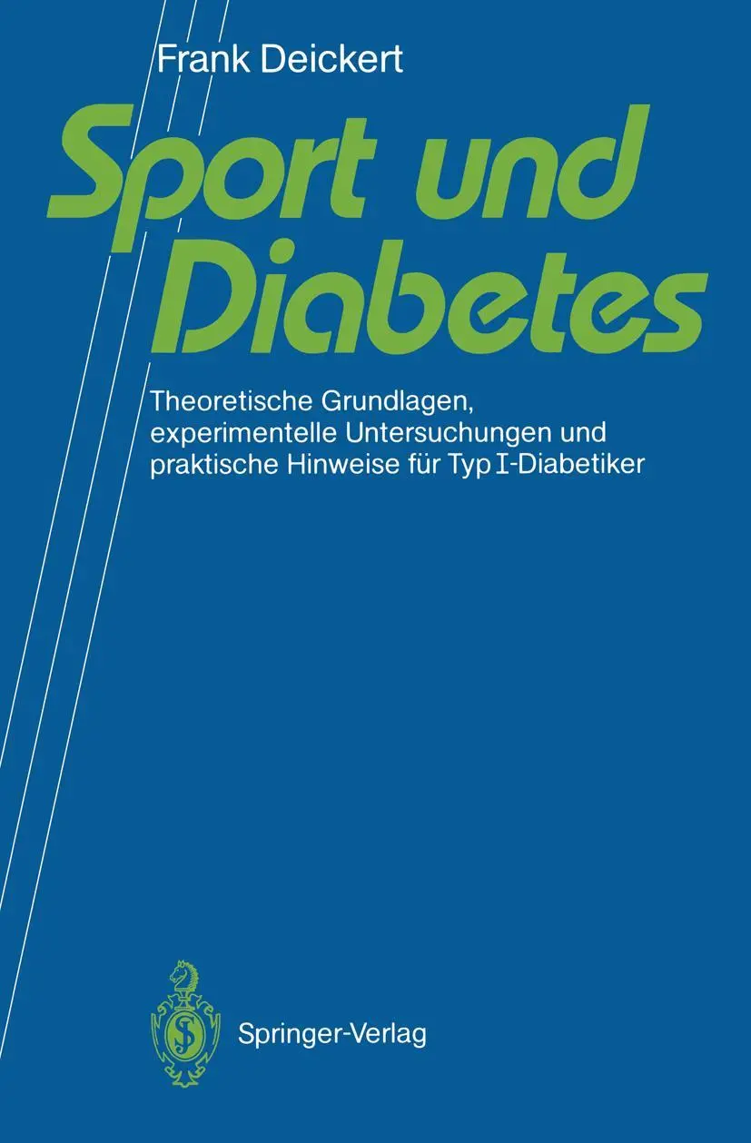 Cover: 9783540536826 | Sport und Diabetes | Frank Deickert | Taschenbuch | xi | Deutsch