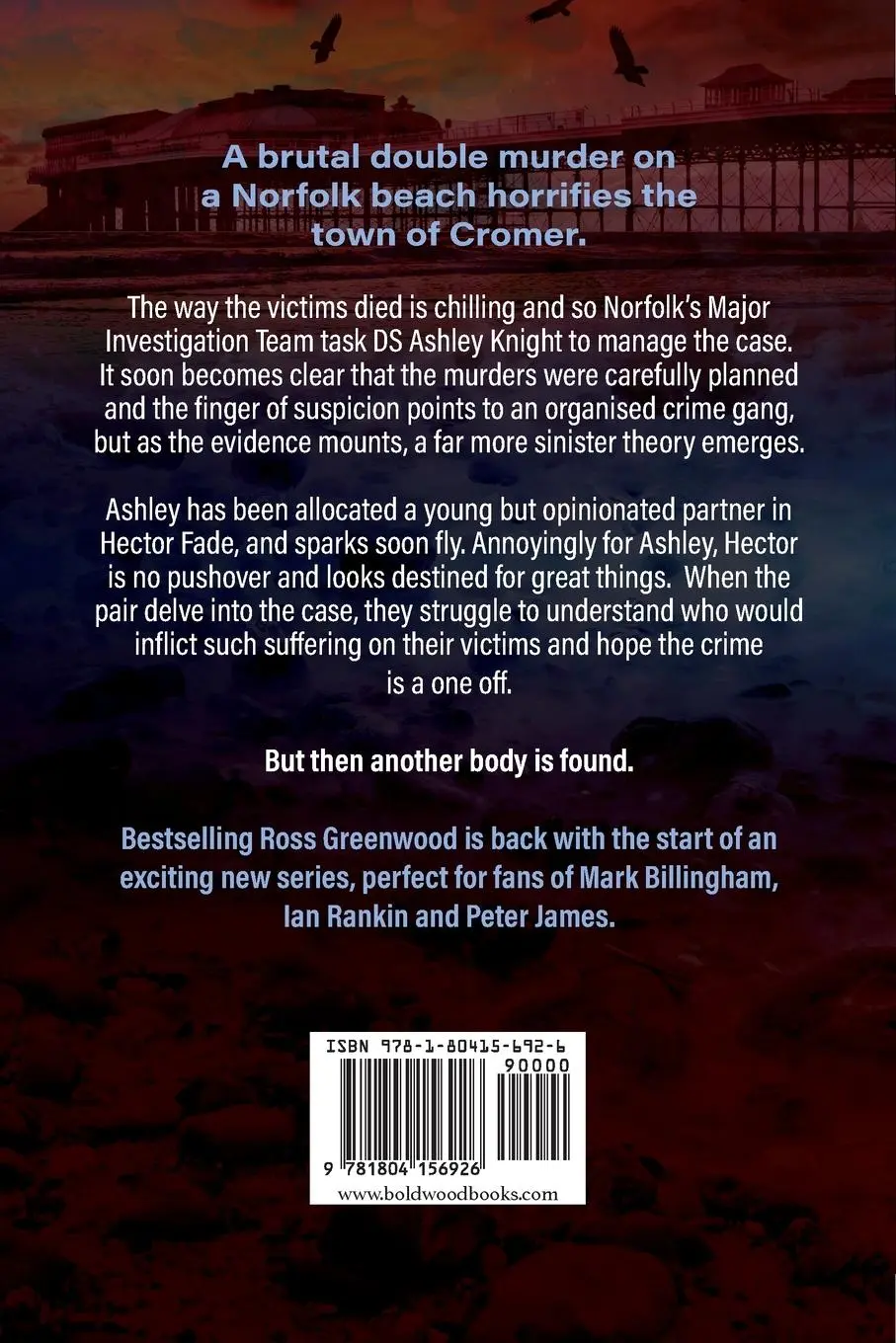 Rückseite: 9781804156926 | Death on Cromer Beach | Ross Greenwood | Taschenbuch | Englisch | 2023