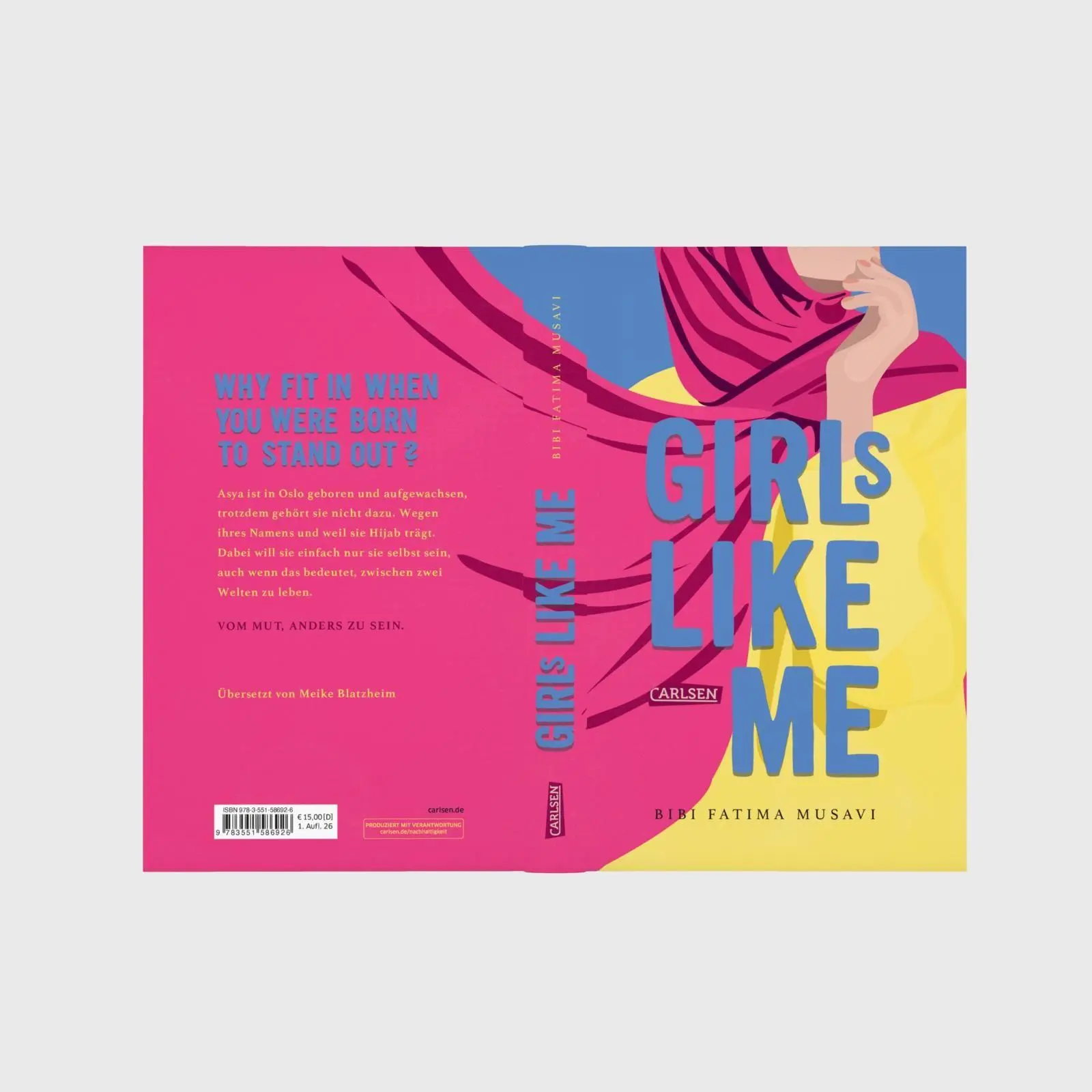 Bild: 9783551586926 | Girls like me | Bibi Fatima Musavi | Buch | 208 S. | Deutsch | 2026