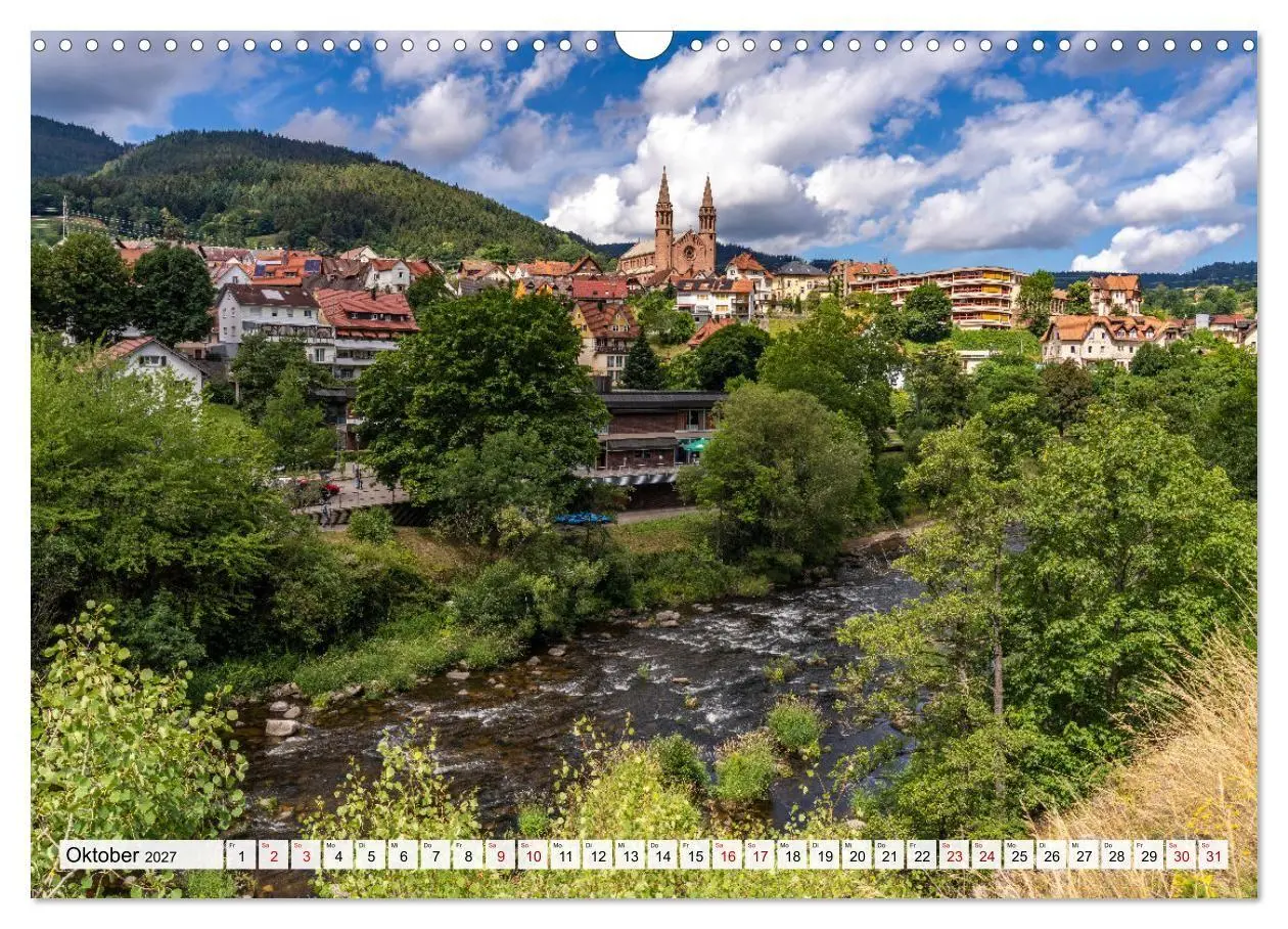 Bild: 9783569406926 | Schwarzwald - Das Murgtal (Wandkalender 2027 DIN A3 quer), CALVENDO...