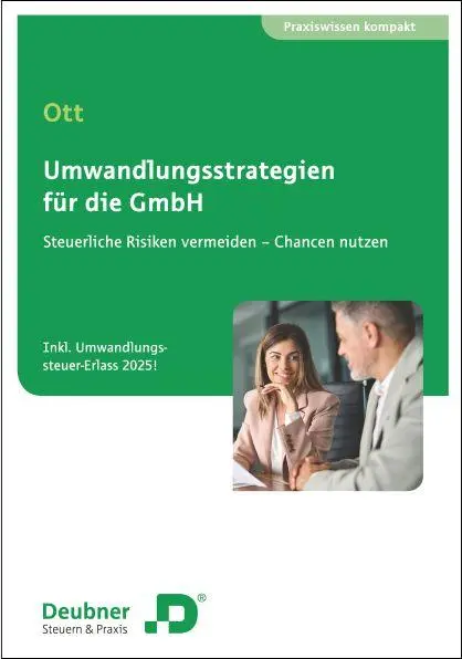 Cover: 9783886066926 | Umwandlungsstrategien für die GmbH | Hans Ott | Taschenbuch | 272 S.