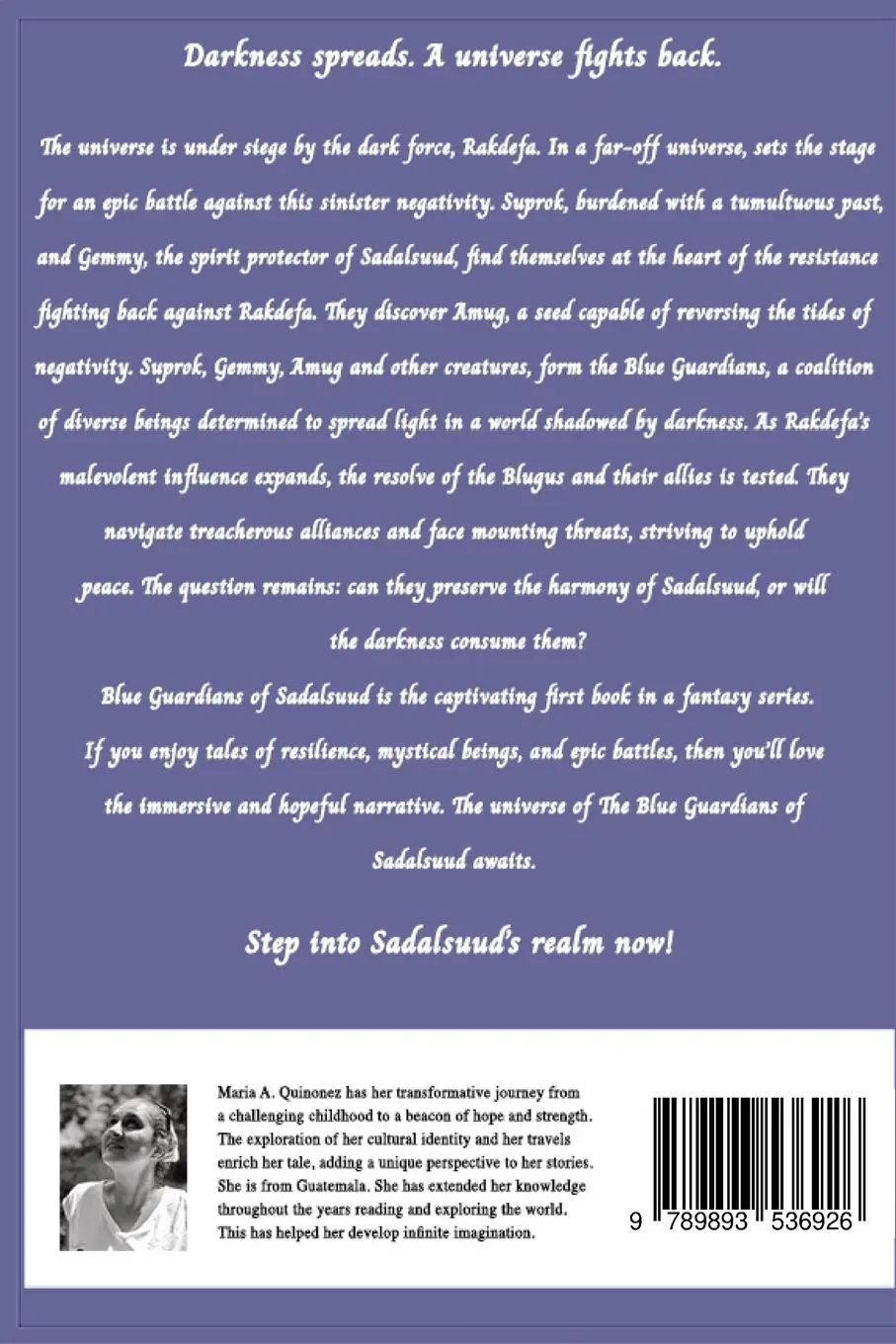 Rückseite: 9789893536926 | Blue Guardians of Sadalsuud | A Quest for Unity in the Stars | Buch