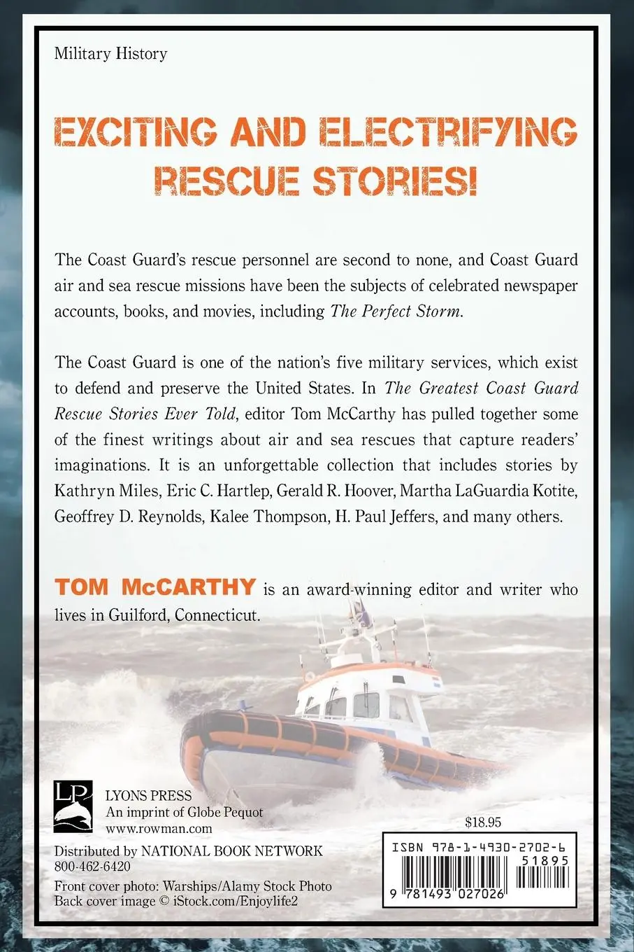 Rückseite: 9781493027026 | The Greatest Coast Guard Rescue Stories Ever Told | Tom McCarthy