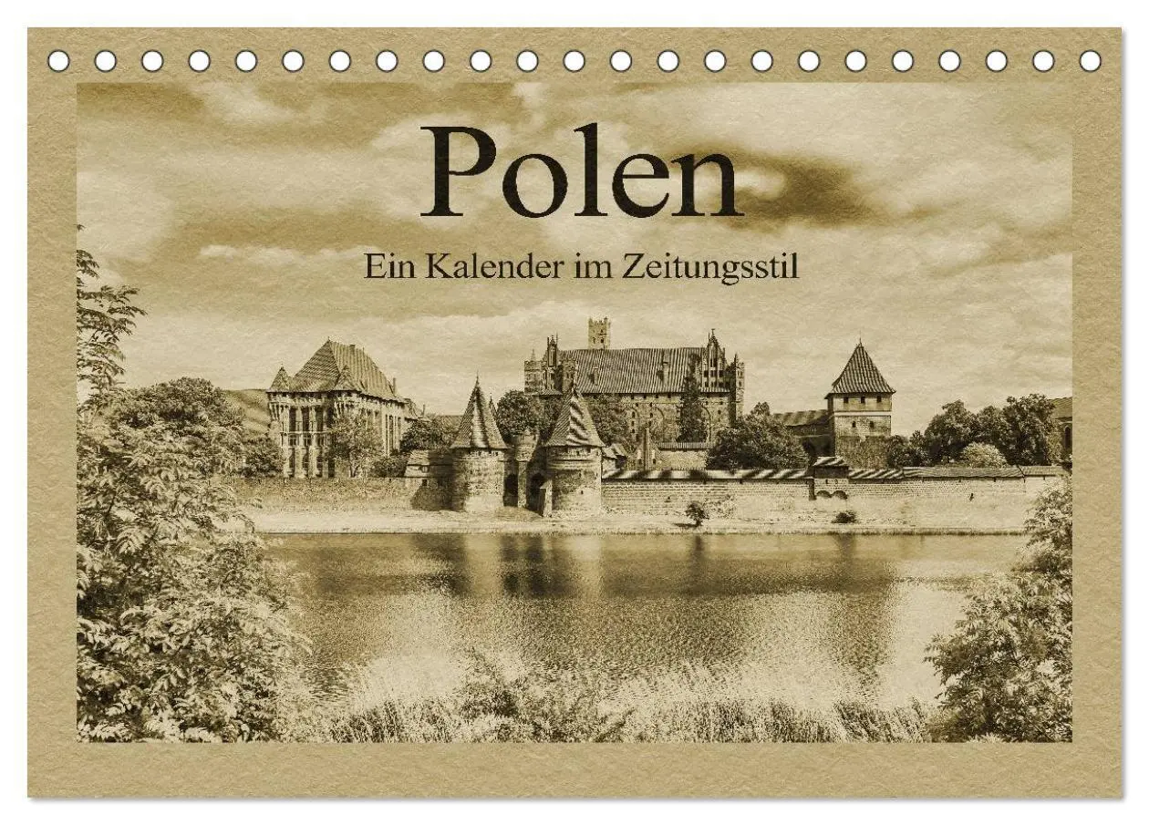 Cover: 9783435577026 | Polen - Ein Kalender im Zeitungsstil (Tischkalender 2025 DIN A5...