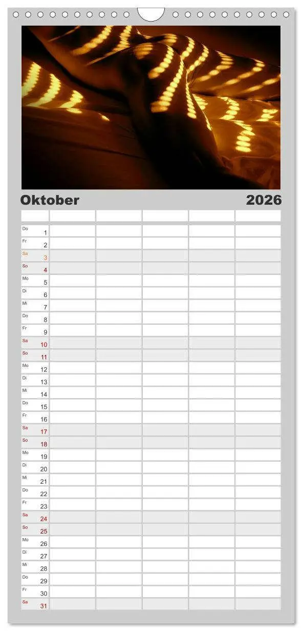 Bild: 9783516517026 | Familienplaner 2026 - MÄNNER - AKTE ZWISCHEN KRAFT UND SINNLICHKEIT...