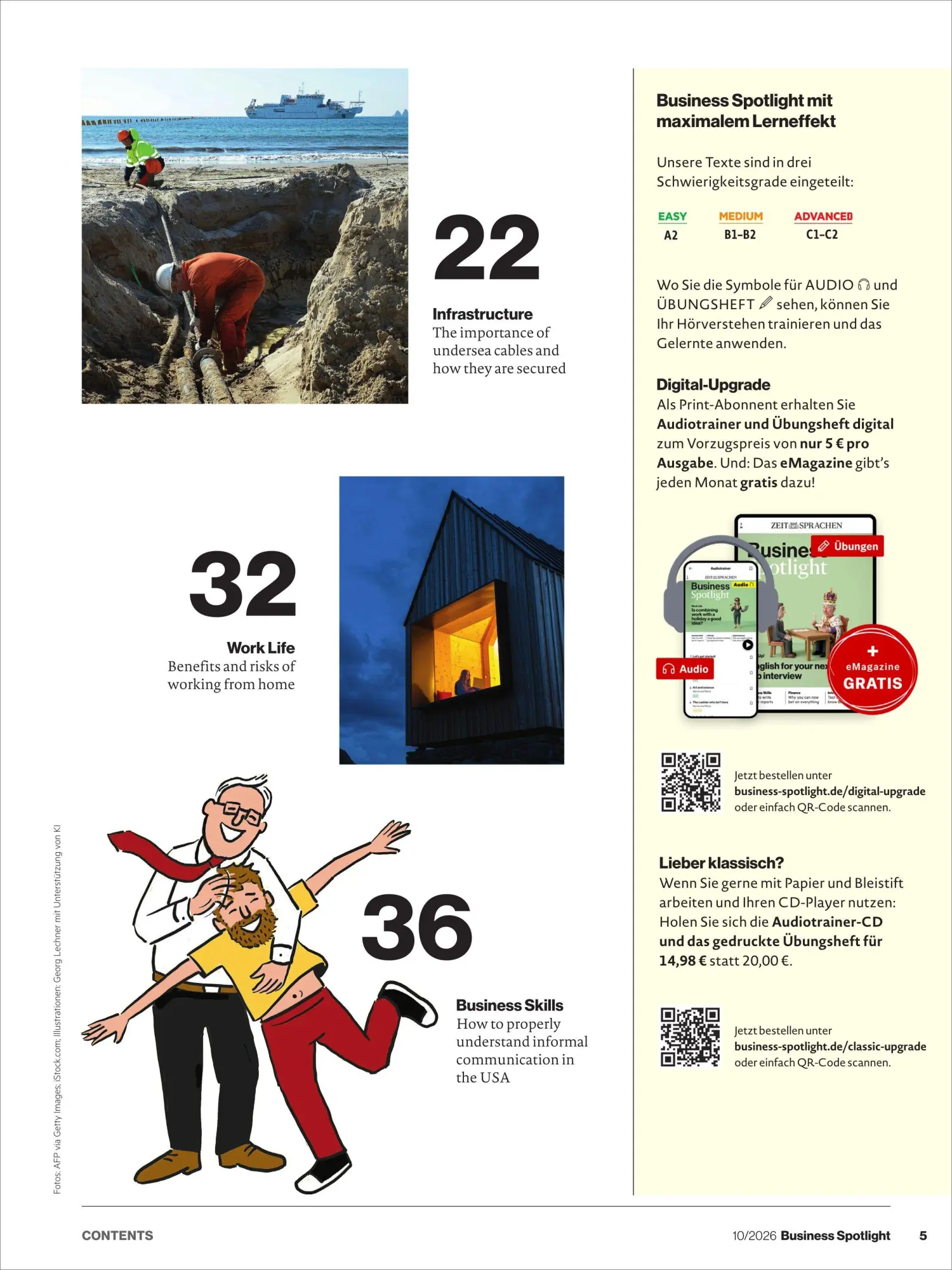 Bild: 9783689877026 | Business Spotlight 10/26 | ZEIT SPRACHEN GmbH | Broschüre | 52 S.
