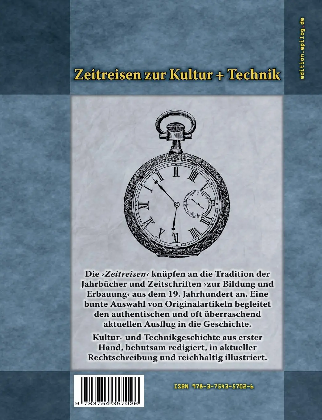 Rückseite: 9783754357026 | Zeitreisen mit Luftschiffen und nach Paris | Ronald Hoppe | Buch
