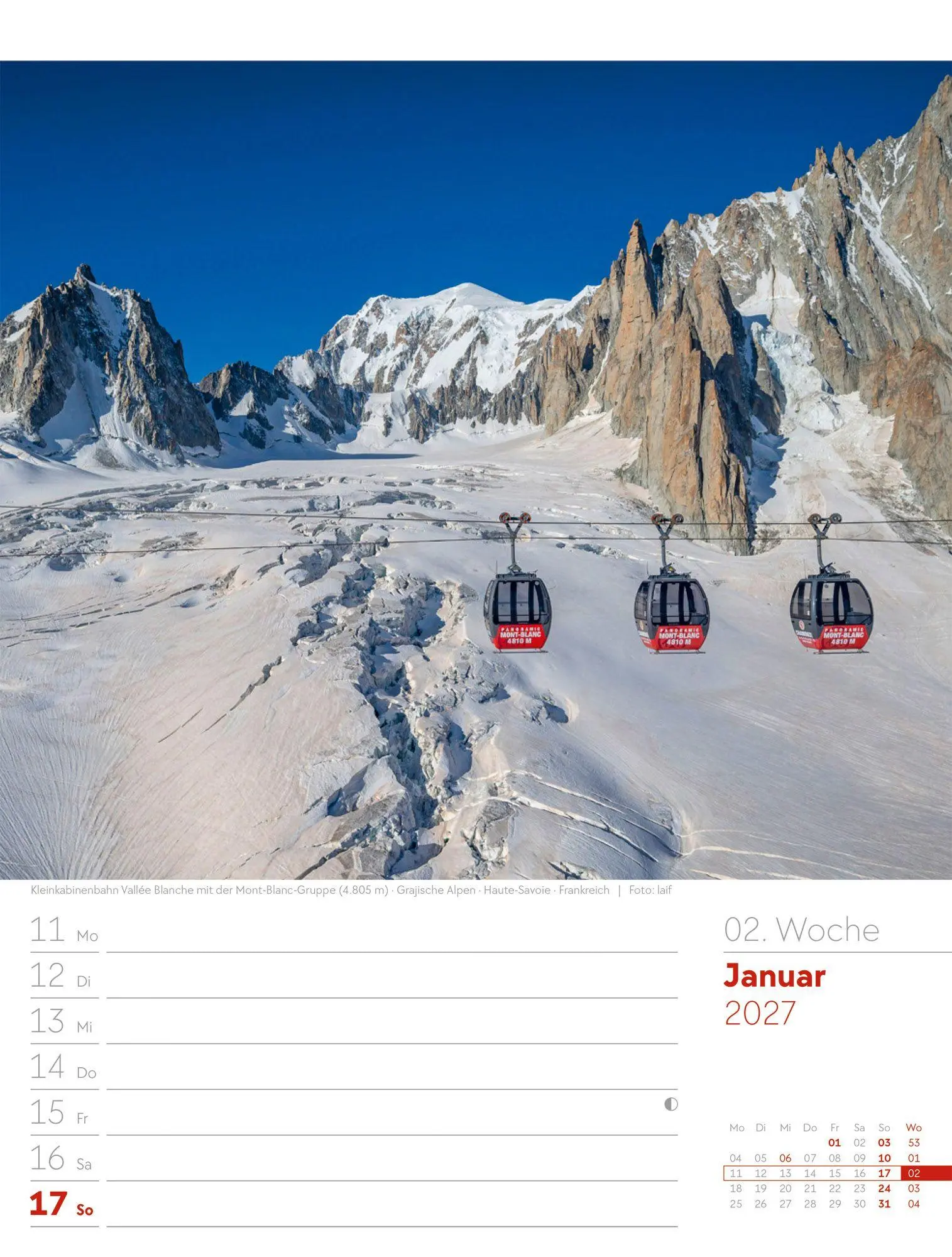 Bild: 9783838437026 | Faszination Alpenwelt Wochenplaner Kalender 2027 | GmbH | Kalender