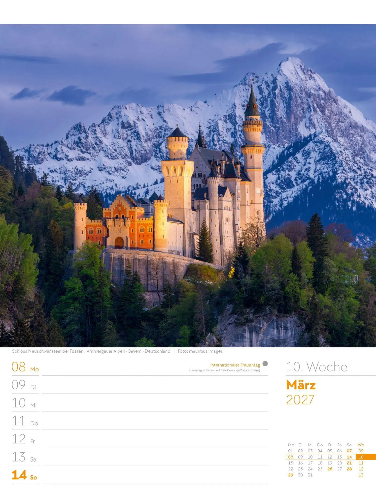 Bild: 9783838437026 | Faszination Alpenwelt Wochenplaner Kalender 2027 | GmbH | Kalender