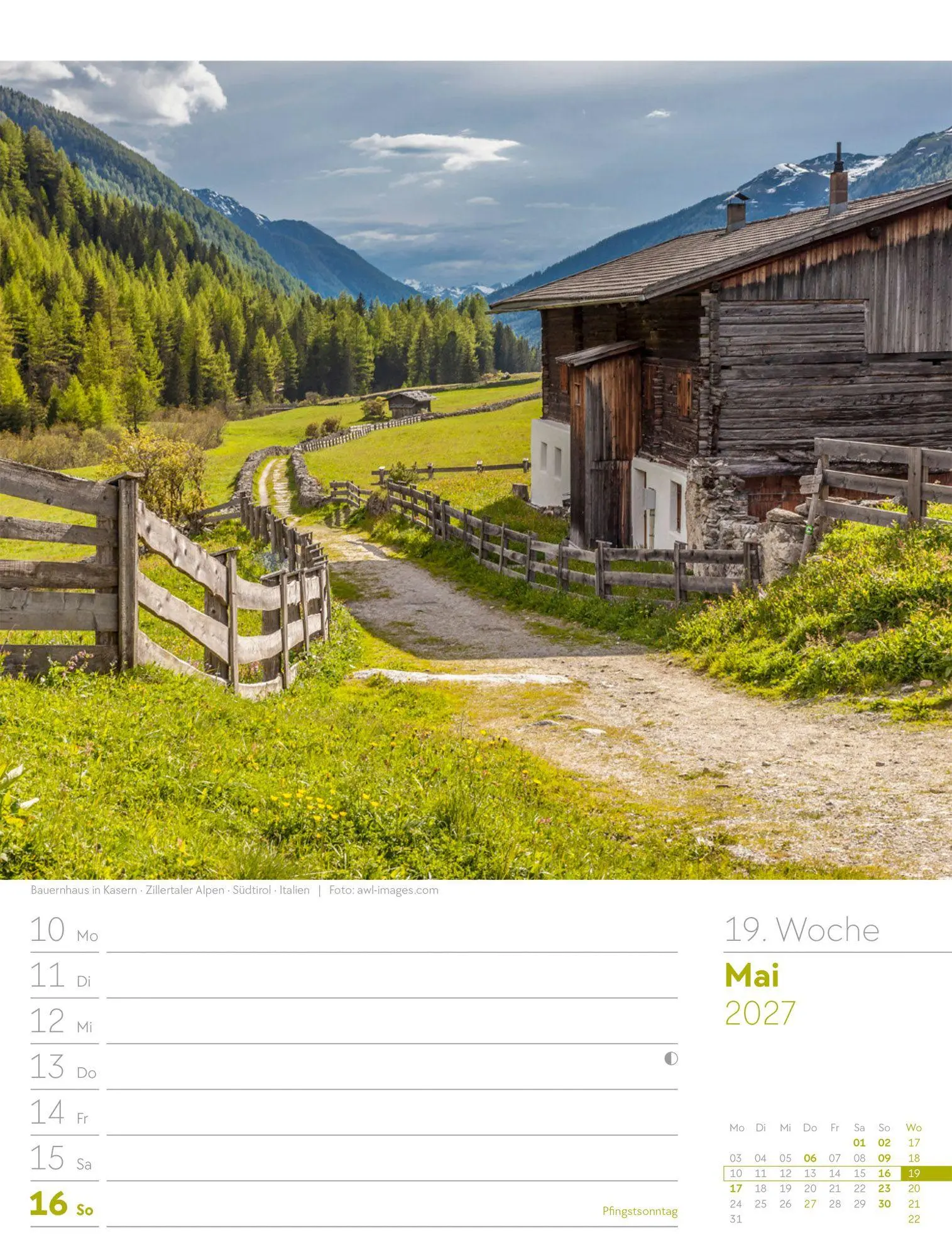 Bild: 9783838437026 | Faszination Alpenwelt Wochenplaner Kalender 2027 | GmbH | Kalender