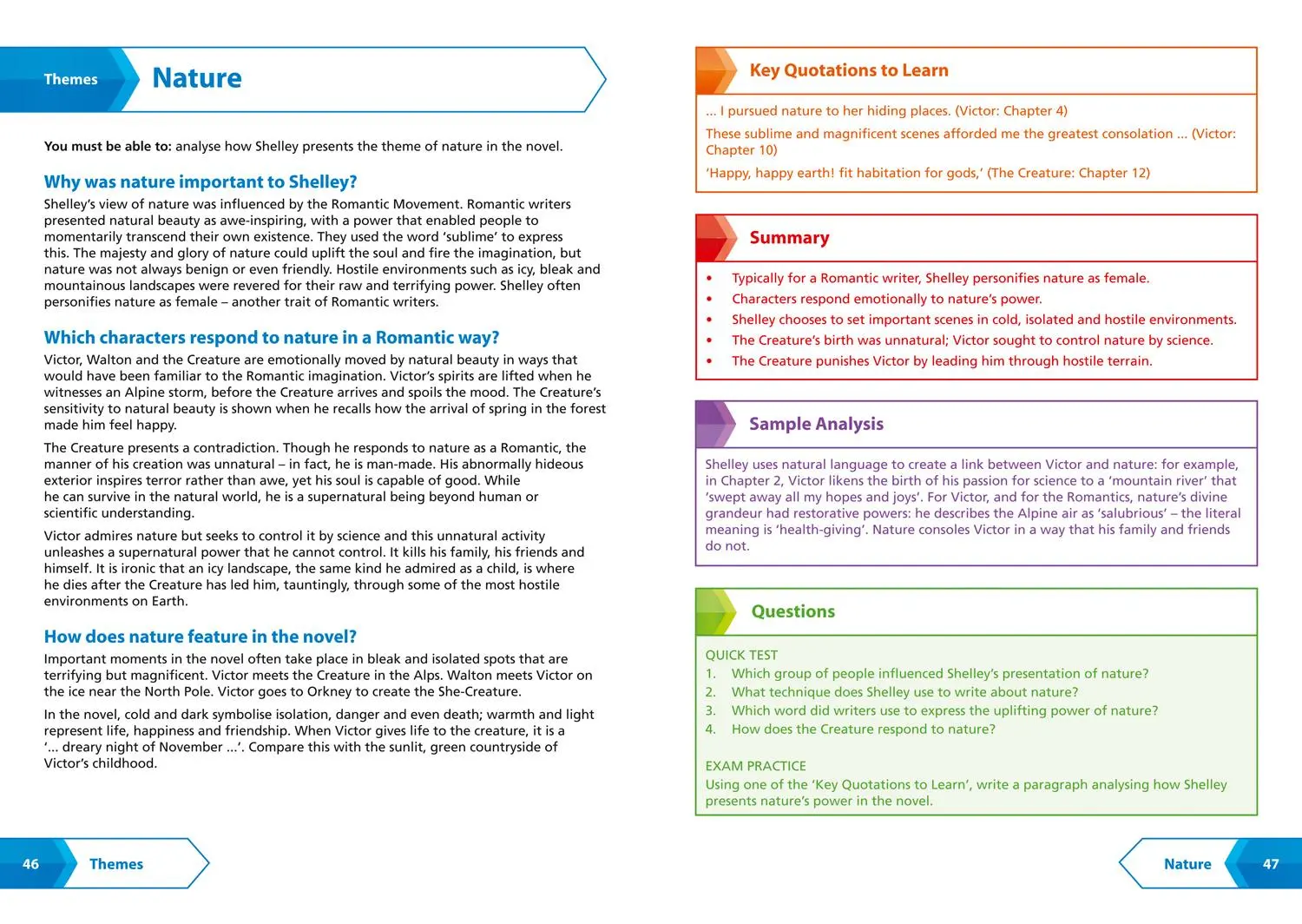 Bild: 9780008247126 | Collins Snap Revision Text Guides - Frankenstein: Aqa GCSE English...