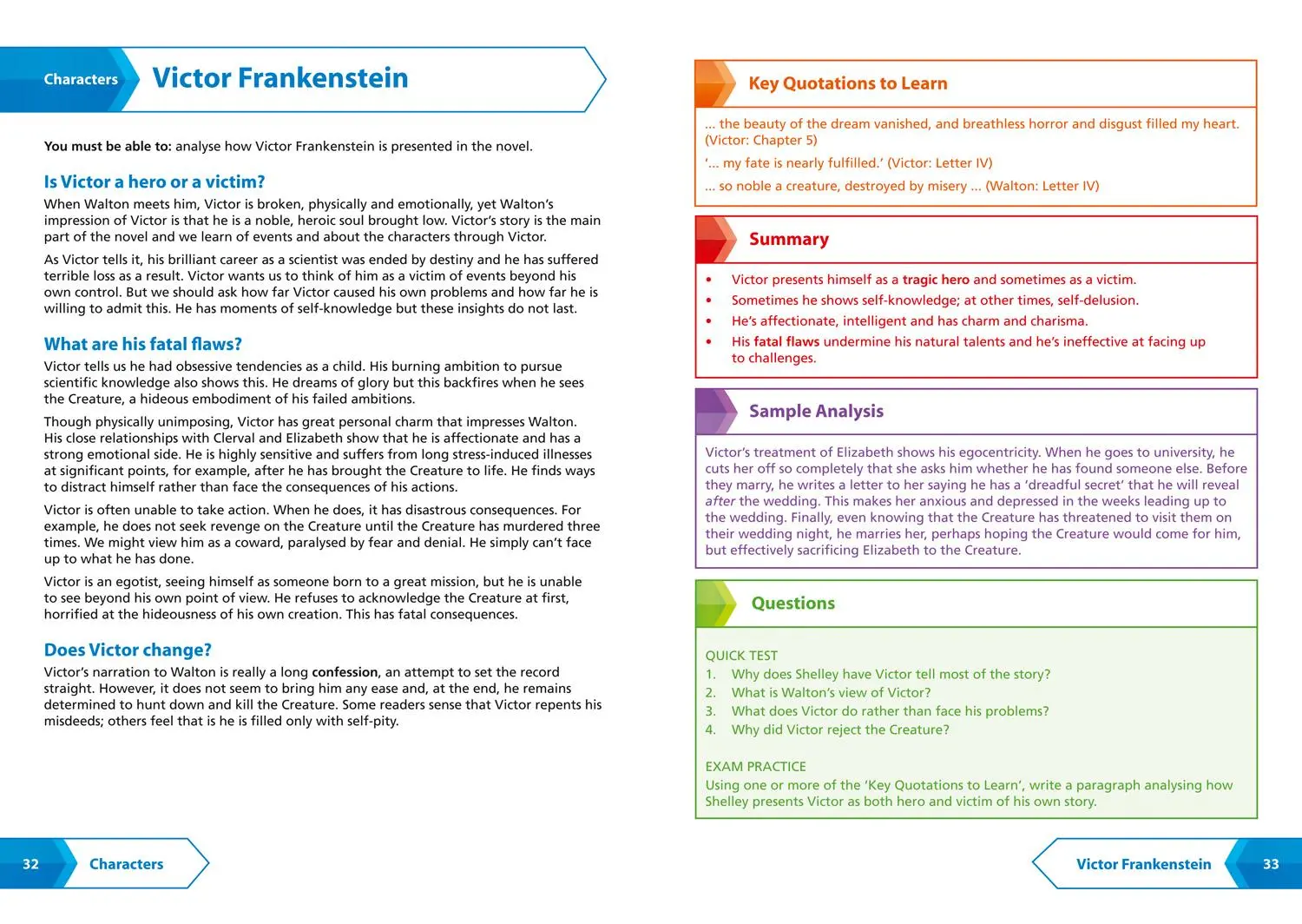 Bild: 9780008247126 | Collins Snap Revision Text Guides - Frankenstein: Aqa GCSE English...
