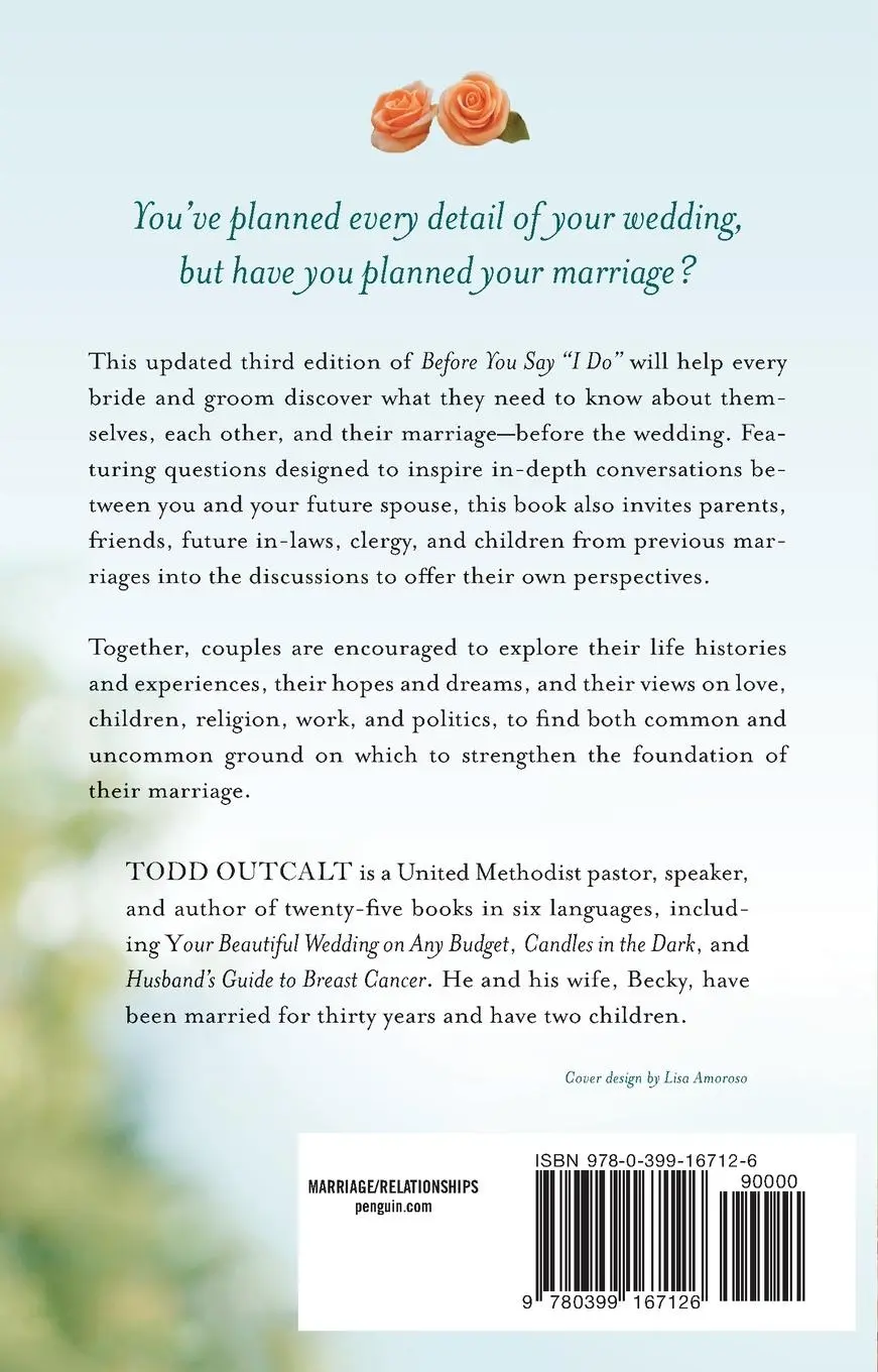 Rückseite: 9780399167126 | Before You Say "I Do" | Todd Outcalt | Taschenbuch | Englisch | 2014
