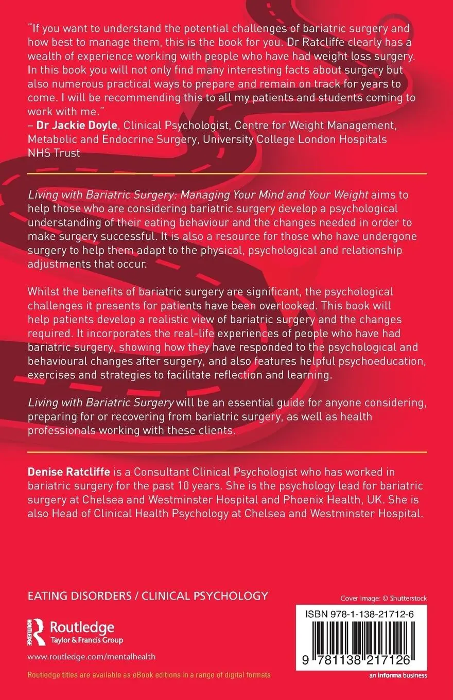 Rückseite: 9781138217126 | Living with Bariatric Surgery | Managing your mind and your weight
