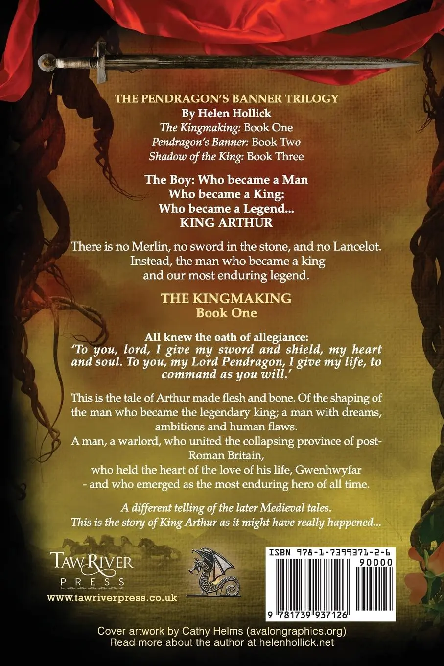 Rückseite: 9781739937126 | The Kingmaking Book One of the Pendragon's Banner Trilogy | Hollick