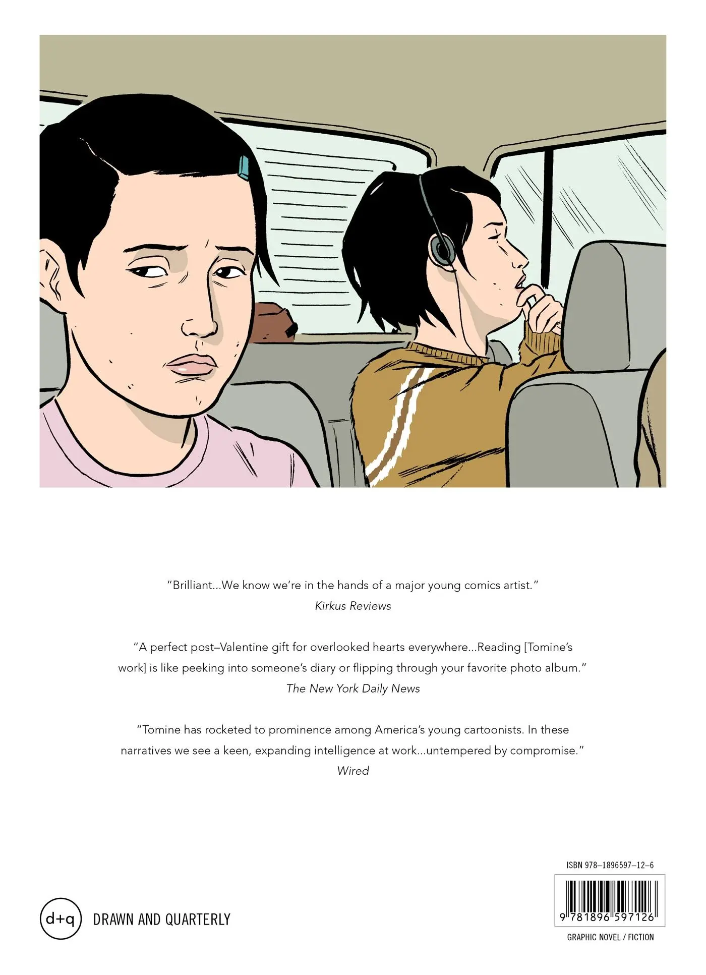 Rückseite: 9781896597126 | Sleepwalk | And Other Stories | Adrian Tomine | Taschenbuch | Englisch